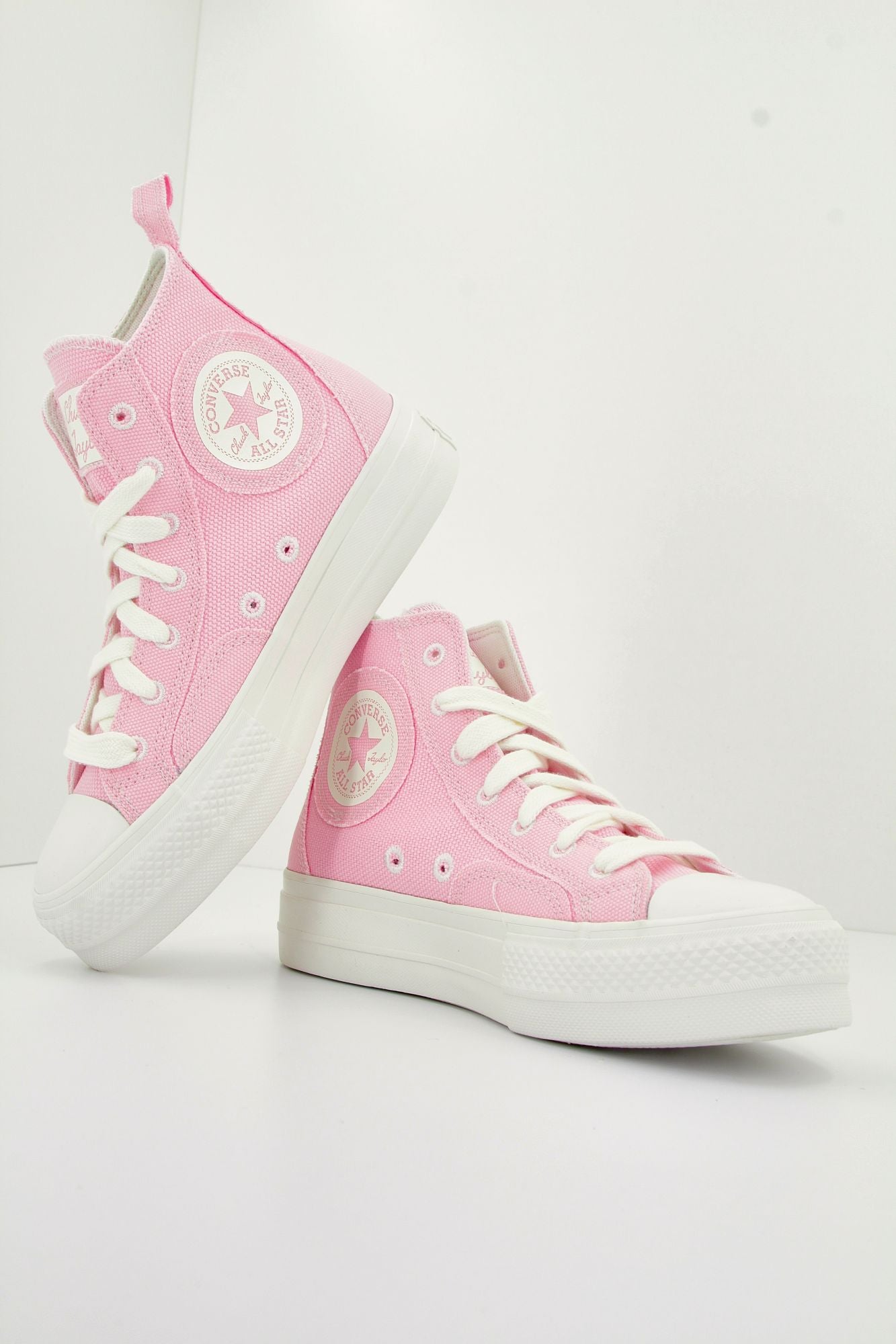 CONVERSE CHUCK TAYLOR ALL STAR LIFT HI en color ROSA (1)