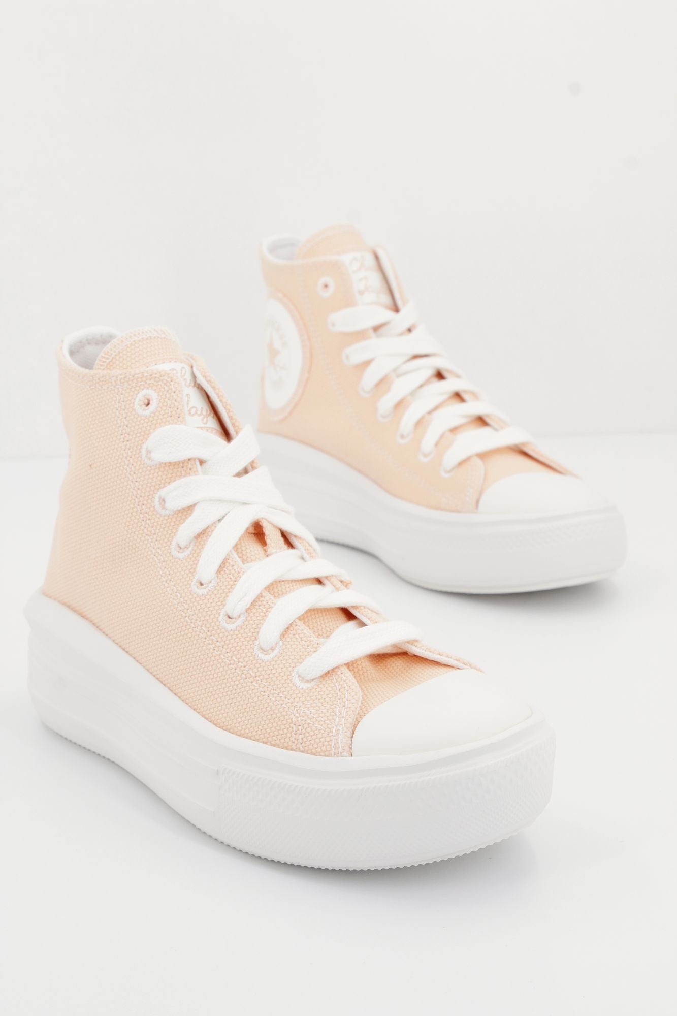 CONVERSE CHUCK TAYLOR ALL STAR MOVE PLATFORM OVERSIZED PATCH en color NARANJA (1)