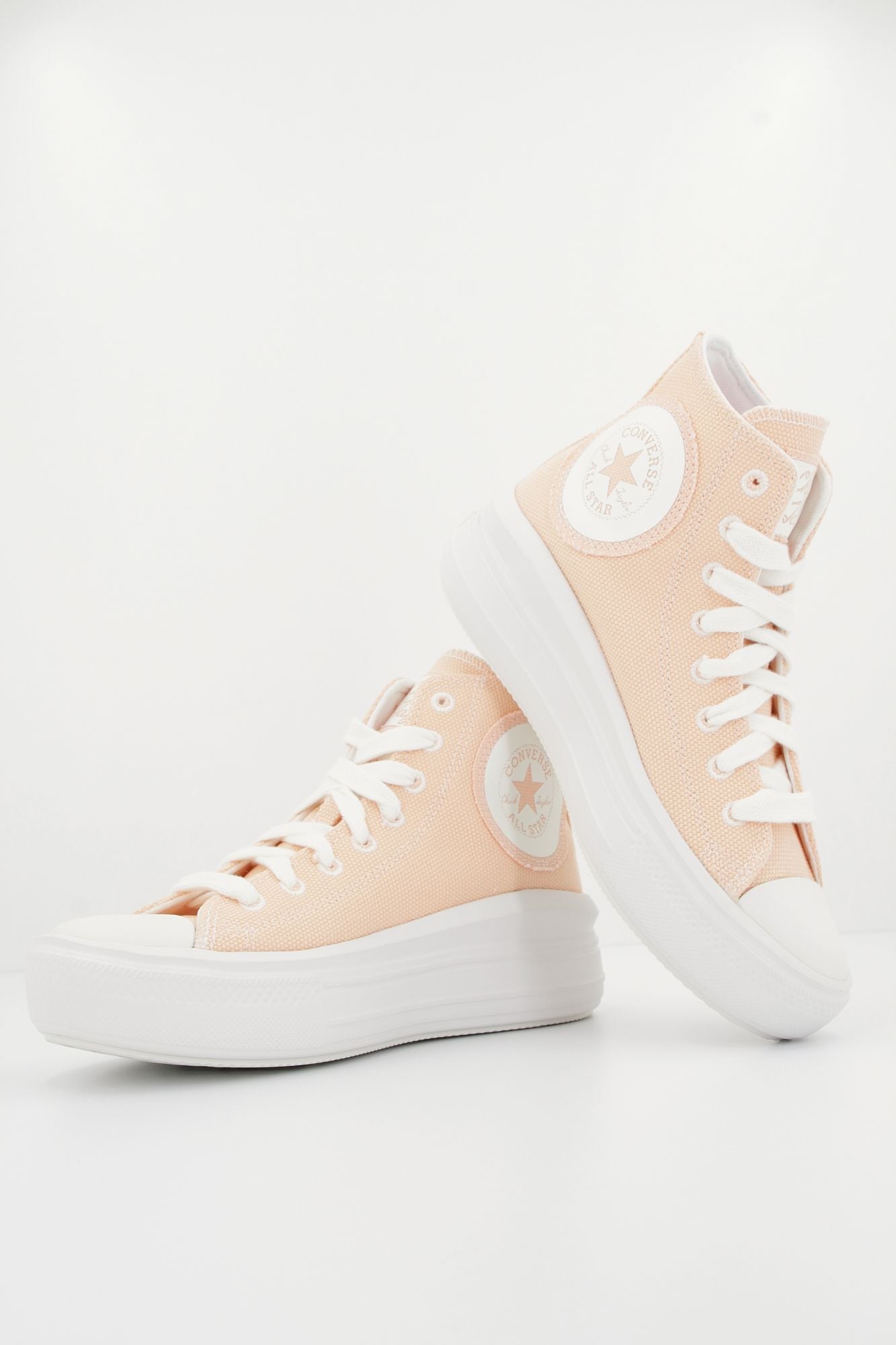 CONVERSE CHUCK TAYLOR ALL STAR MOVE PLATFORM OVERSIZED PATCH en color NARANJA (4)