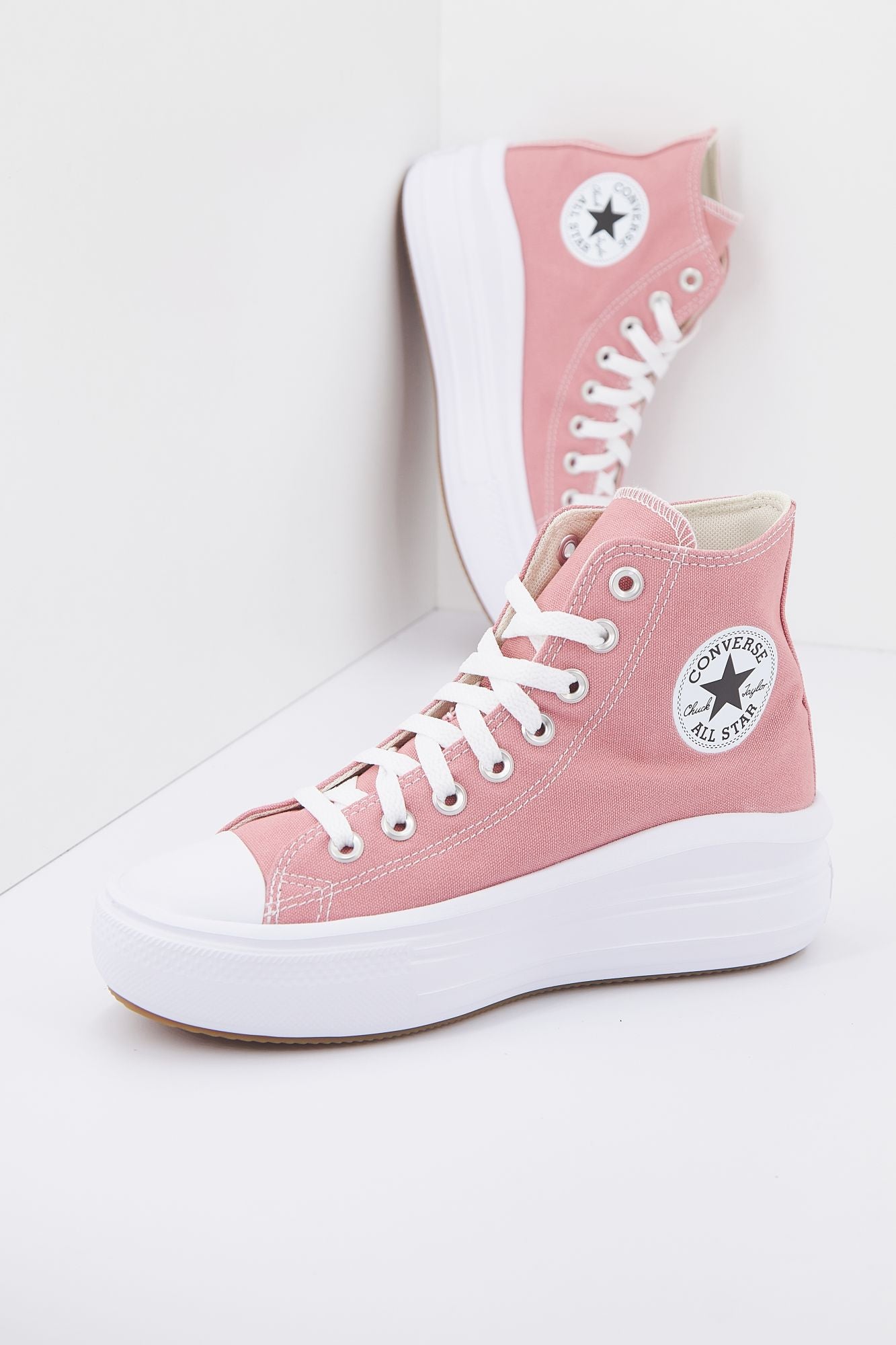CONVERSE CHUCK TAYLOR ALL STAR MOVE en color ROSA (1)