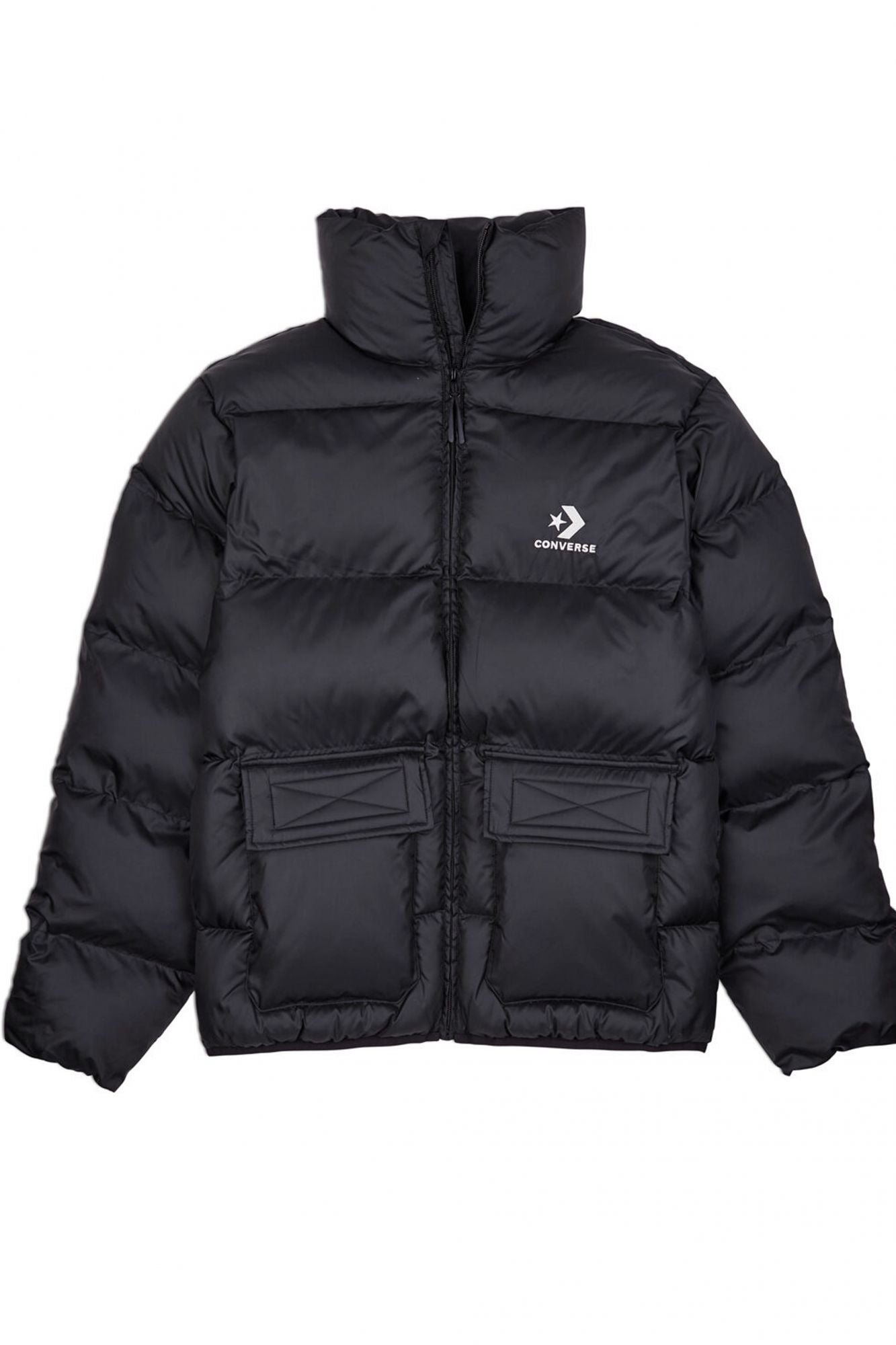 CONVERSE PATCH POCKET CORE PUFFER en color NEGRO (2)