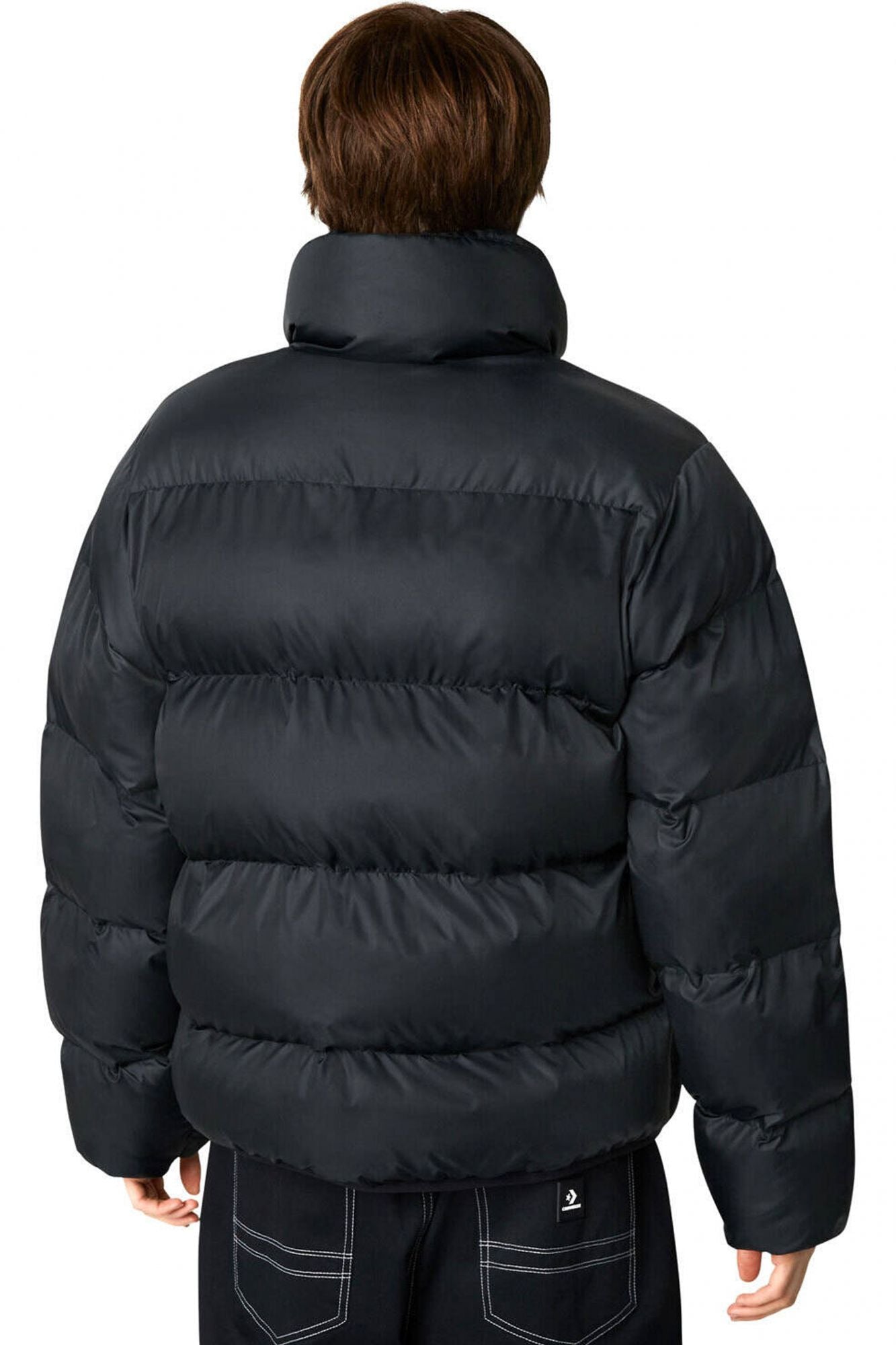 CONVERSE PATCH POCKET CORE PUFFER en color NEGRO (3)