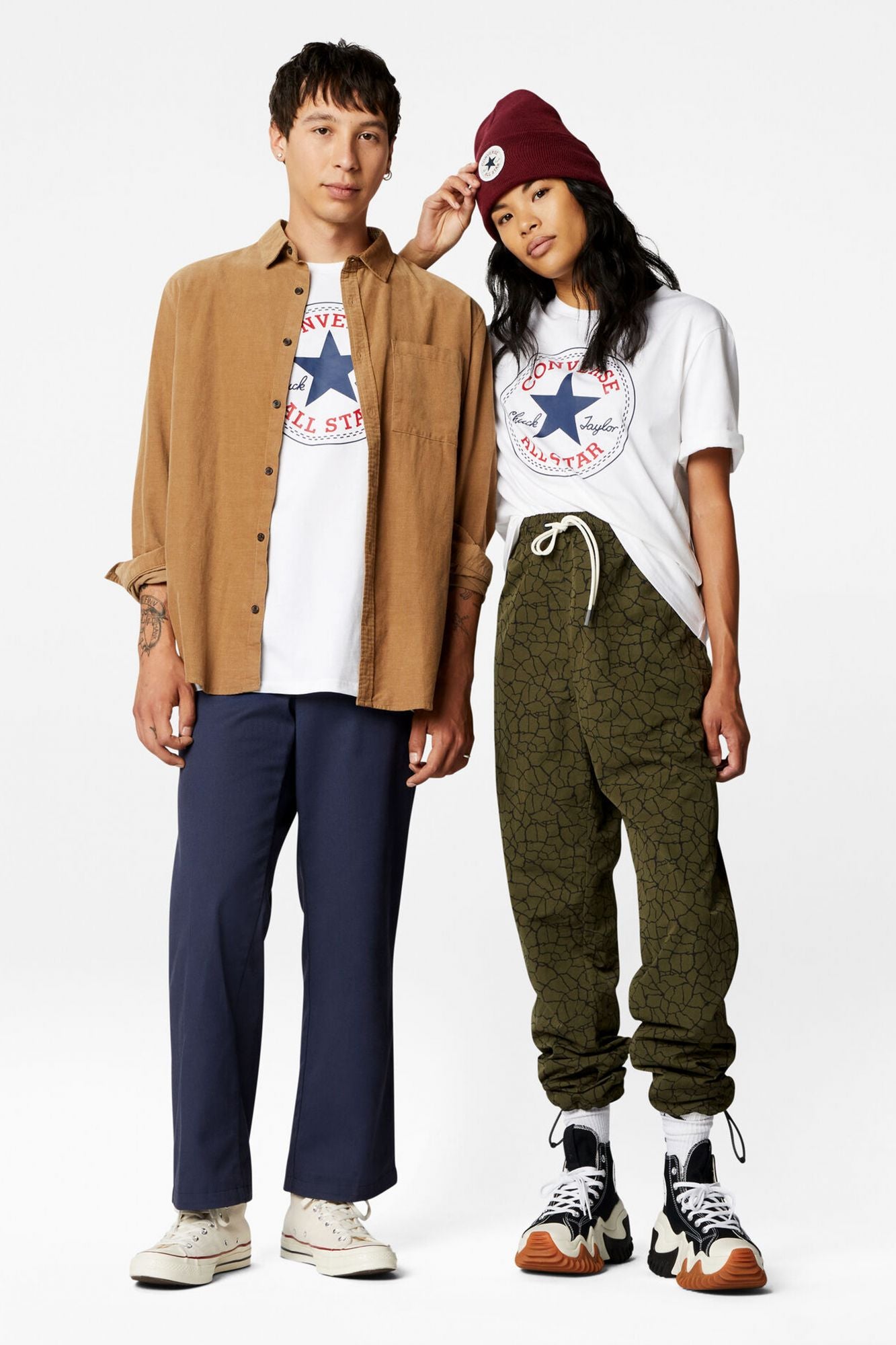 CONVERSE GO TO ALL CHUCK PATCH en color BLANCO (3)