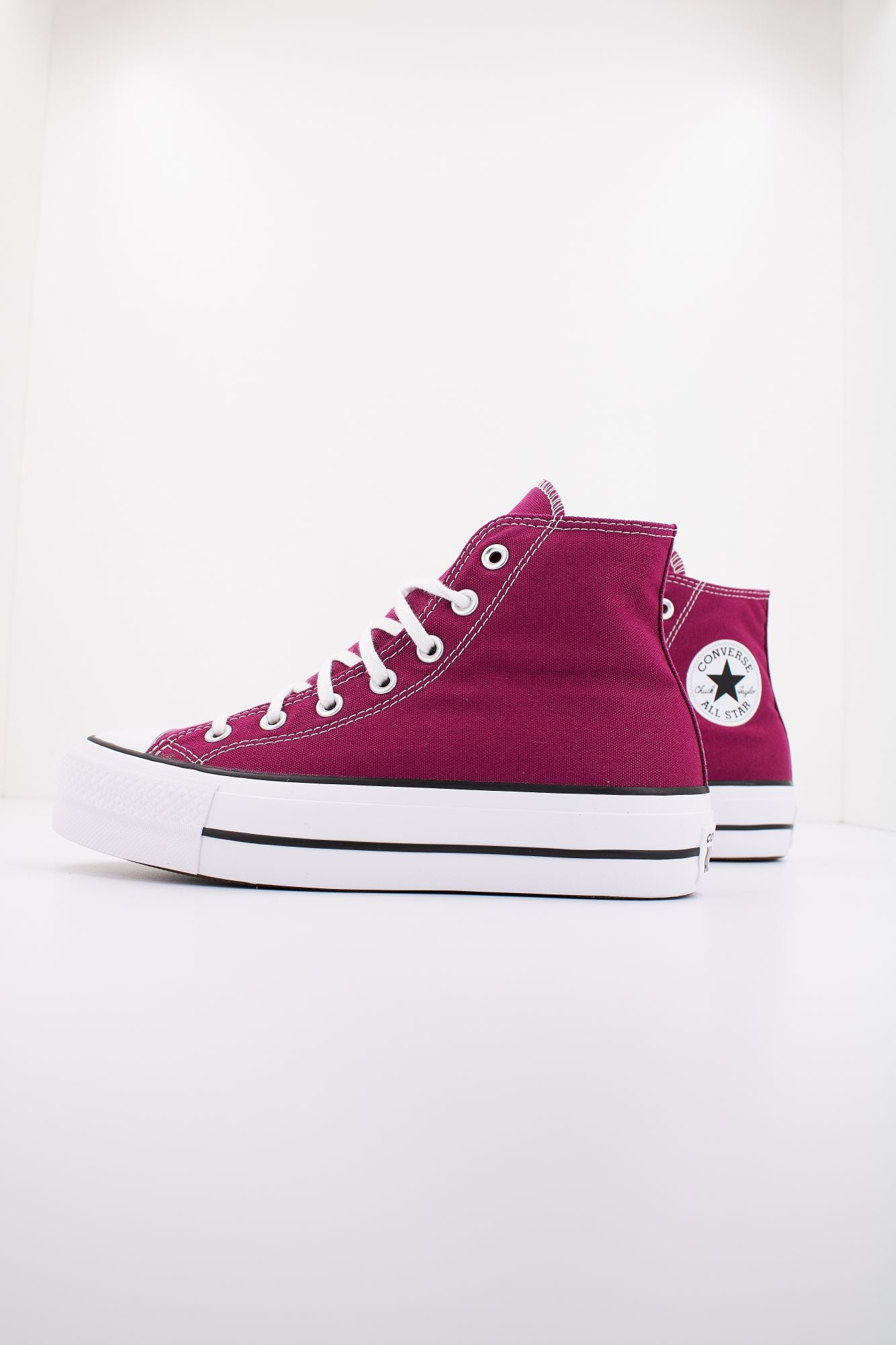CONVERSE COLOR PLATFORM CHUCK TAYLOR ALL STAR en color BURDEOS (1)