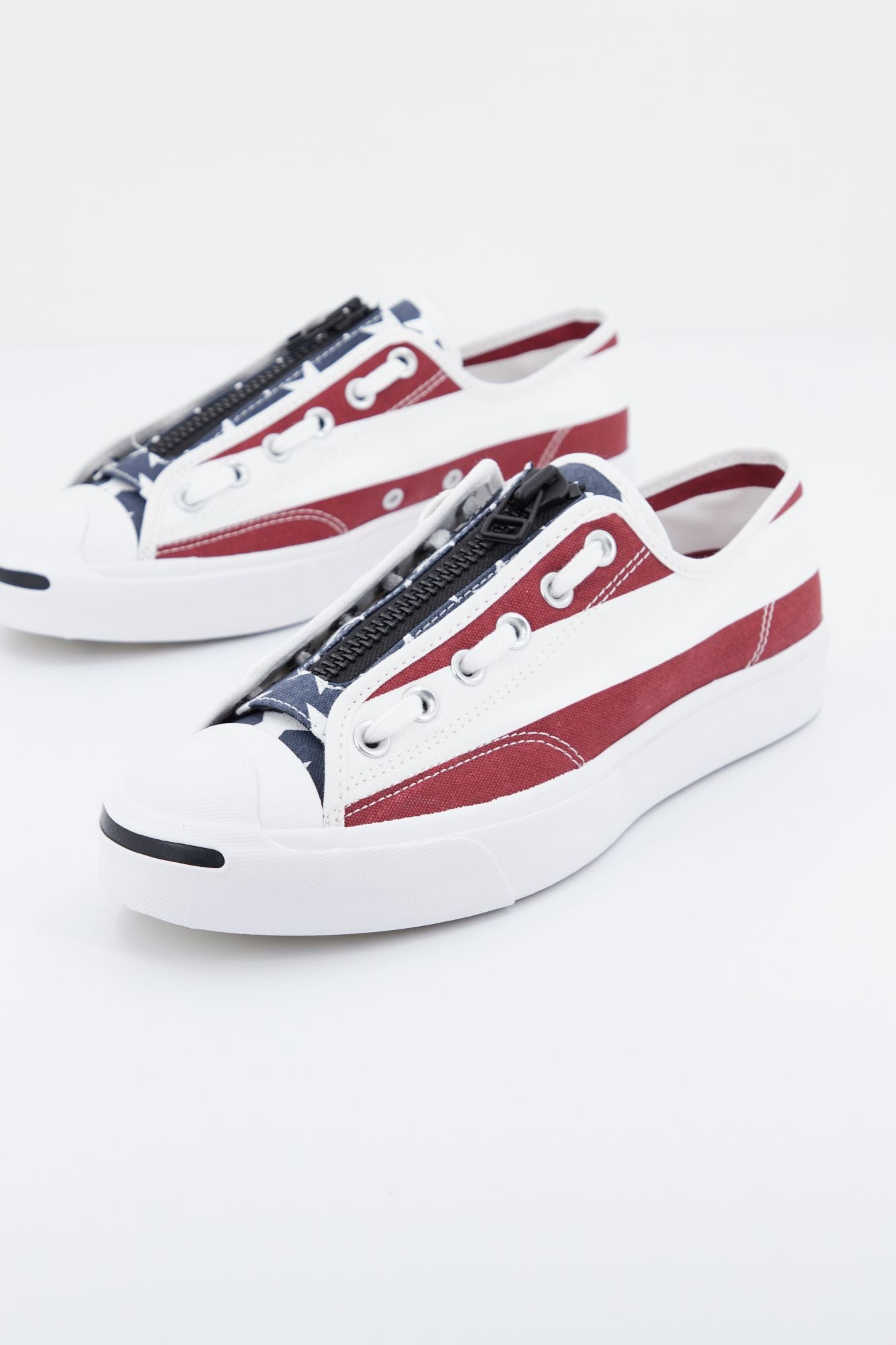 CONVERSE JACK PURCELL ZIP OX en color BLANCO (1)