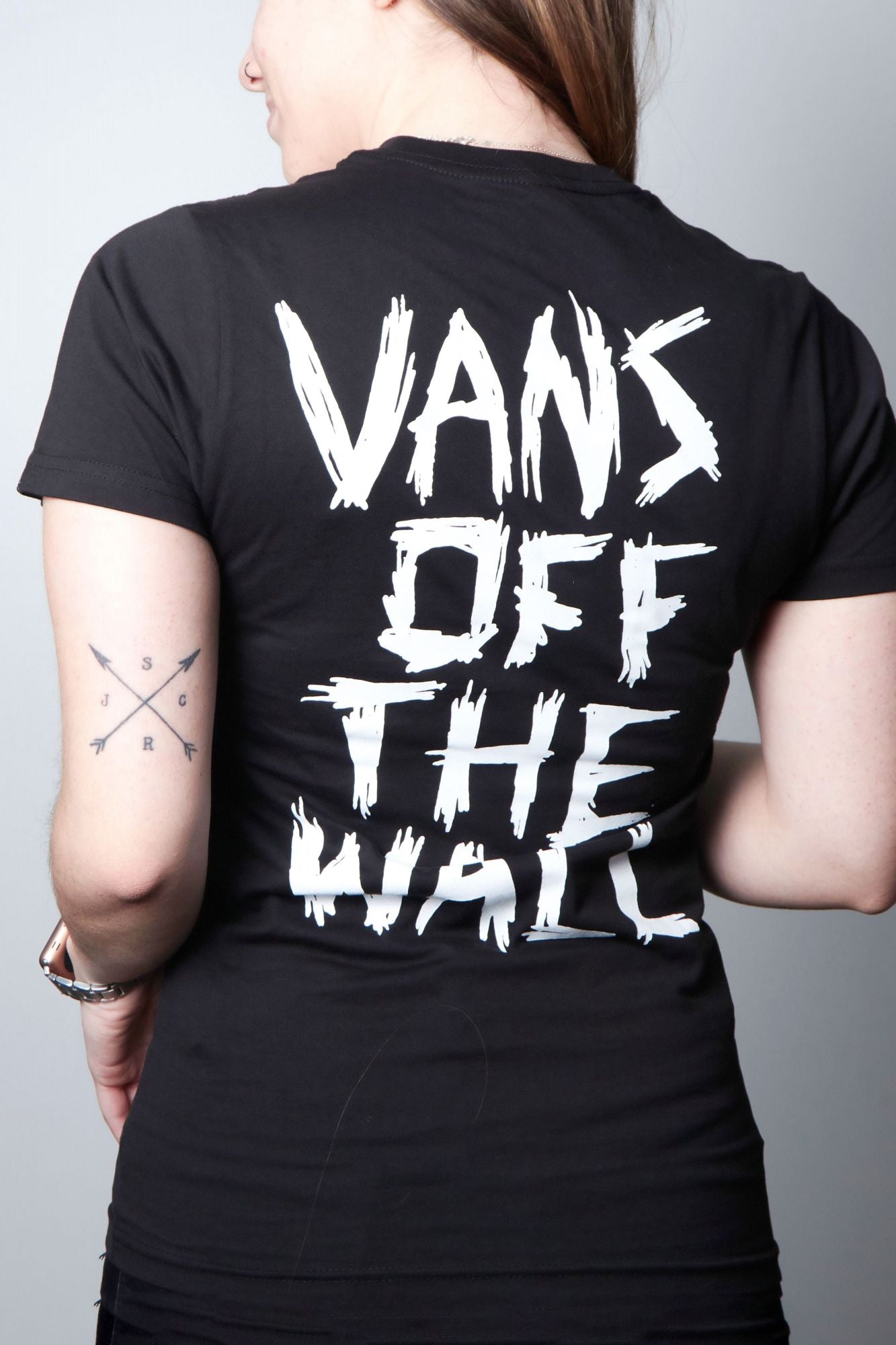 VANS SCRATCHED VANS SS en color NEGRO (4)