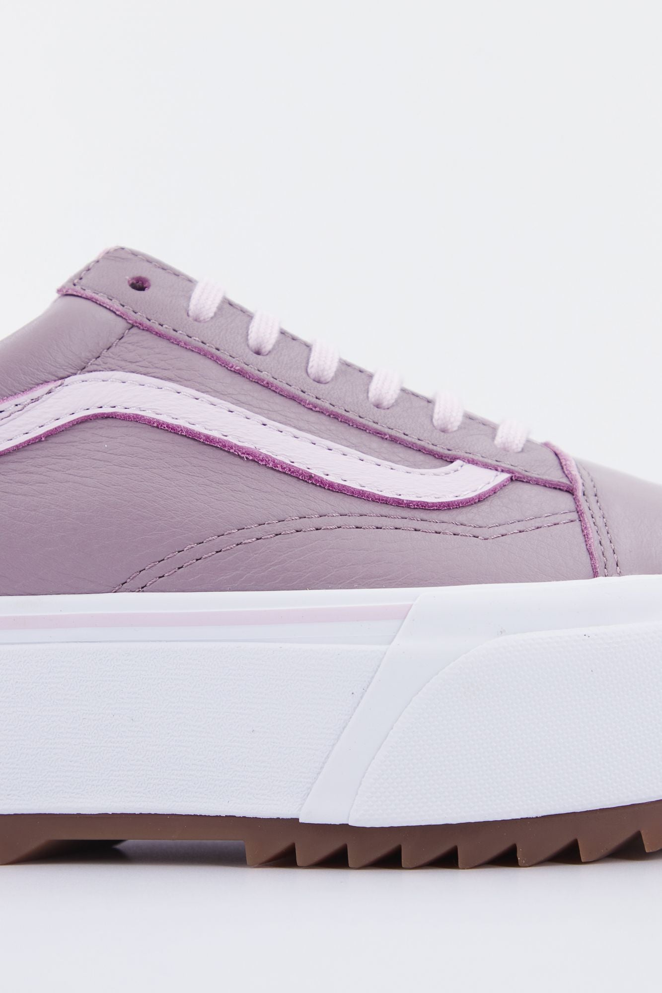 VANS UA OLD SKOOL STACKED en color ROSA (4)