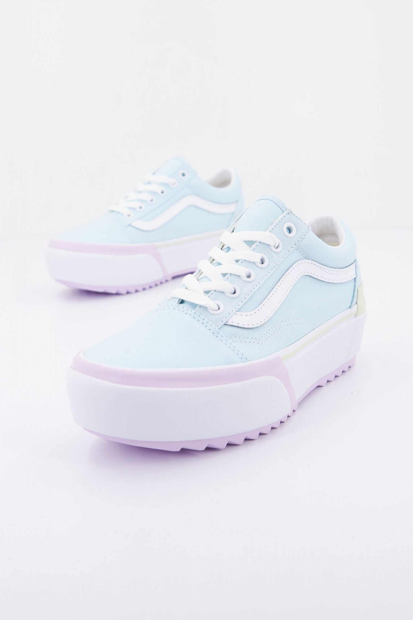 VANS 1UA OLD SKOOL STACKED en color AZUL (1)