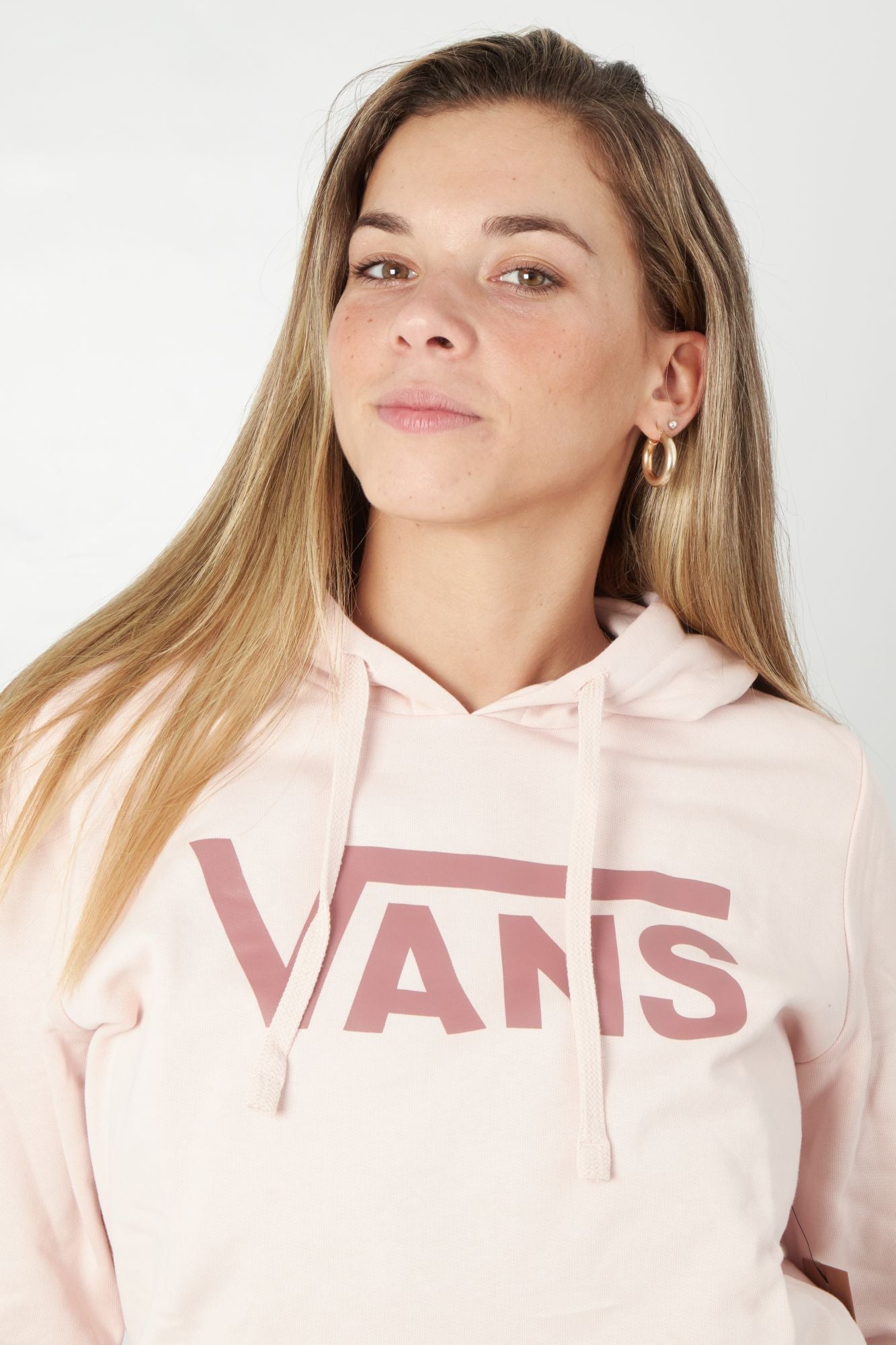 VANS CLASSIC V II HOODIE en color ROSA (4)