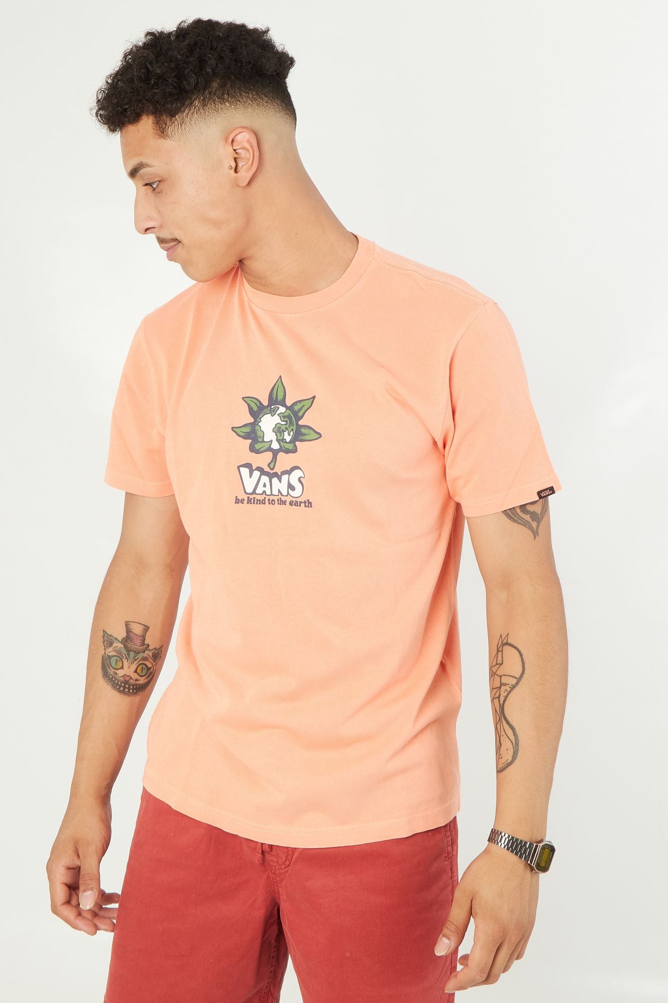 VANS PEACE OF MIND SS en color NARANJA (1)