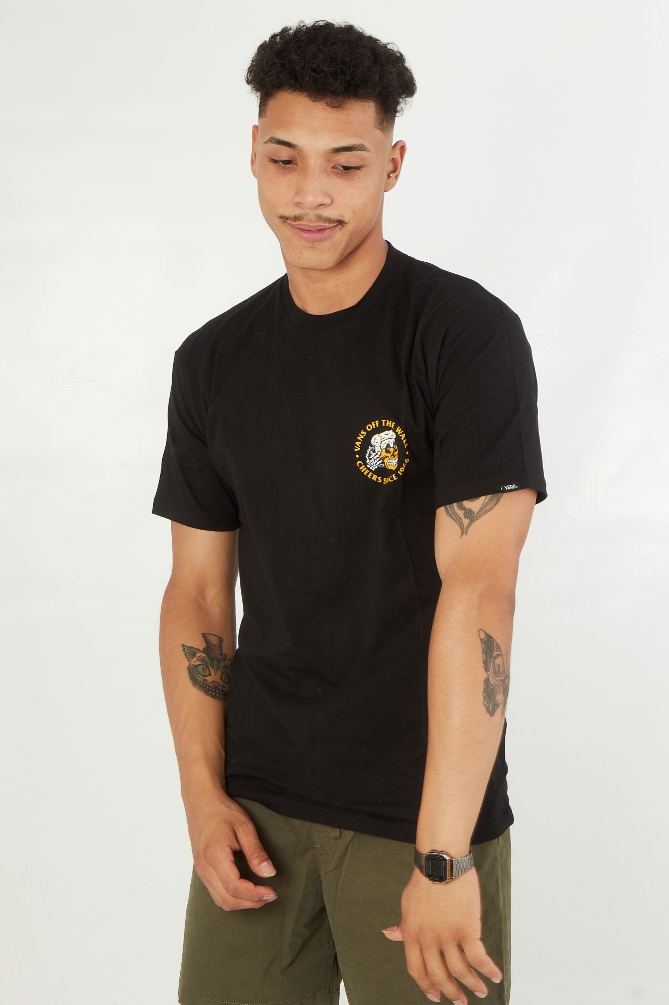 VANS DRAIN EM DRY SS en color NEGRO (1)