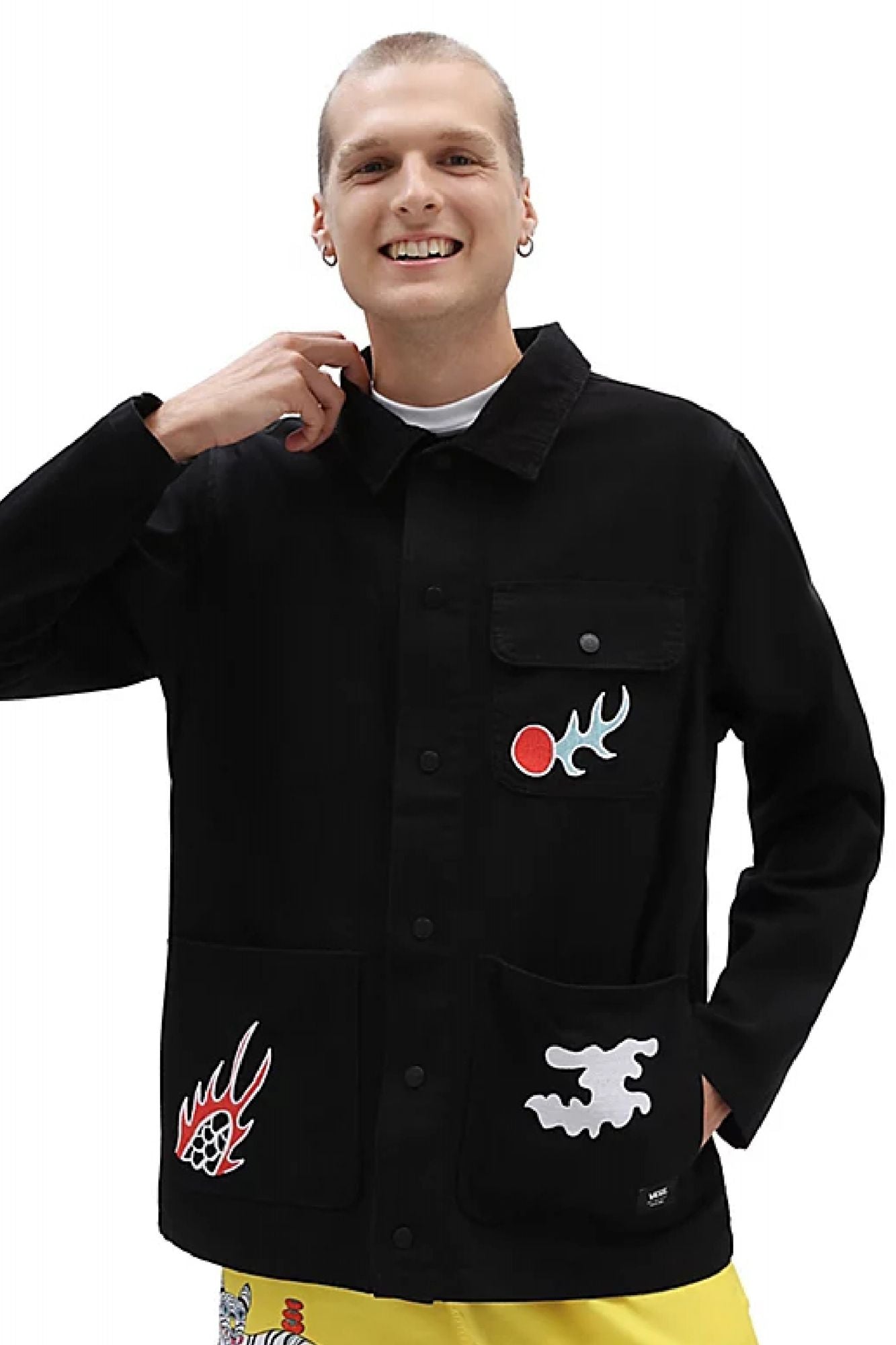 VANS DRILL CHORE COAT en color NEGRO (1)