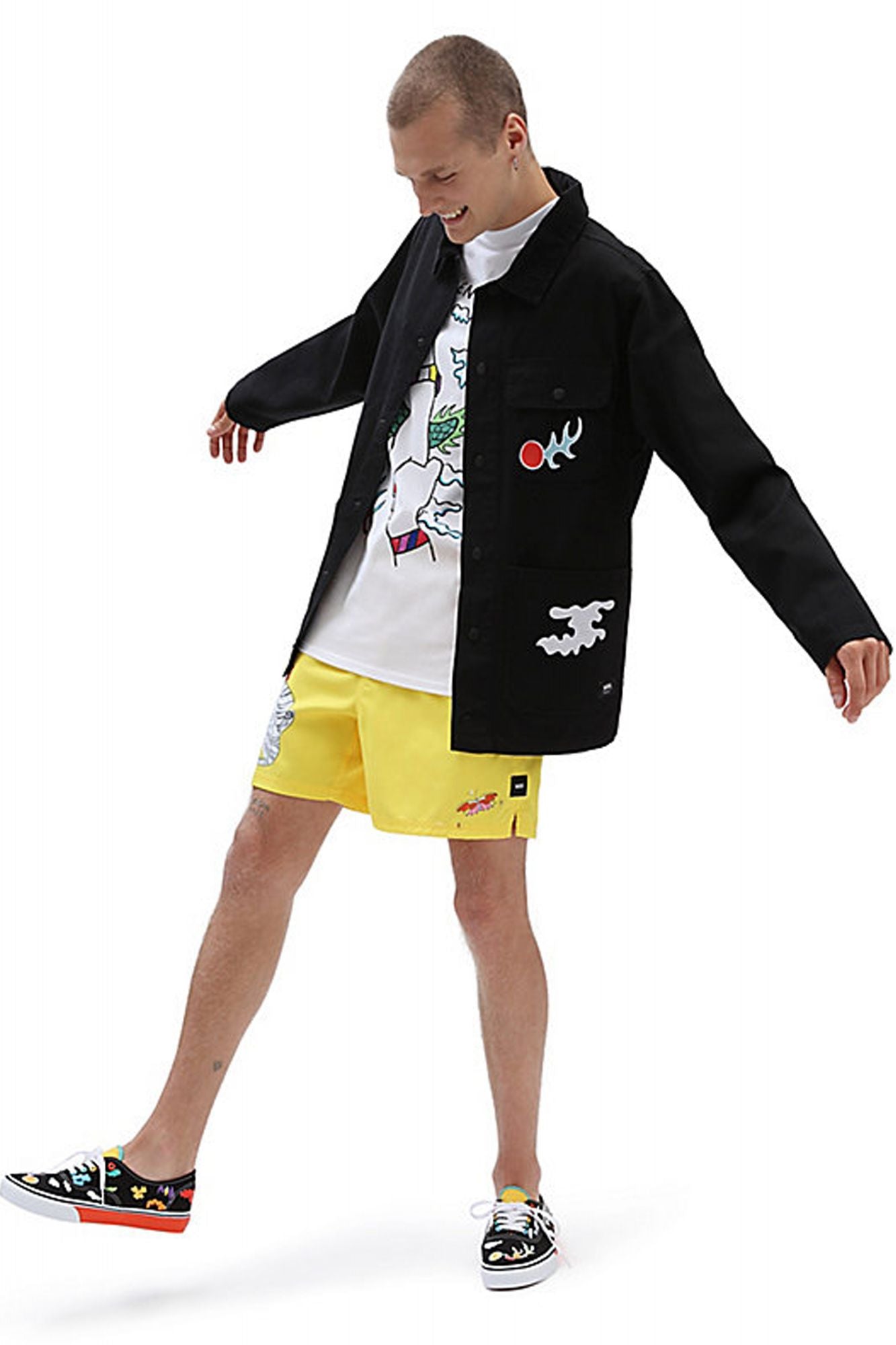 VANS DRILL CHORE COAT en color NEGRO (3)