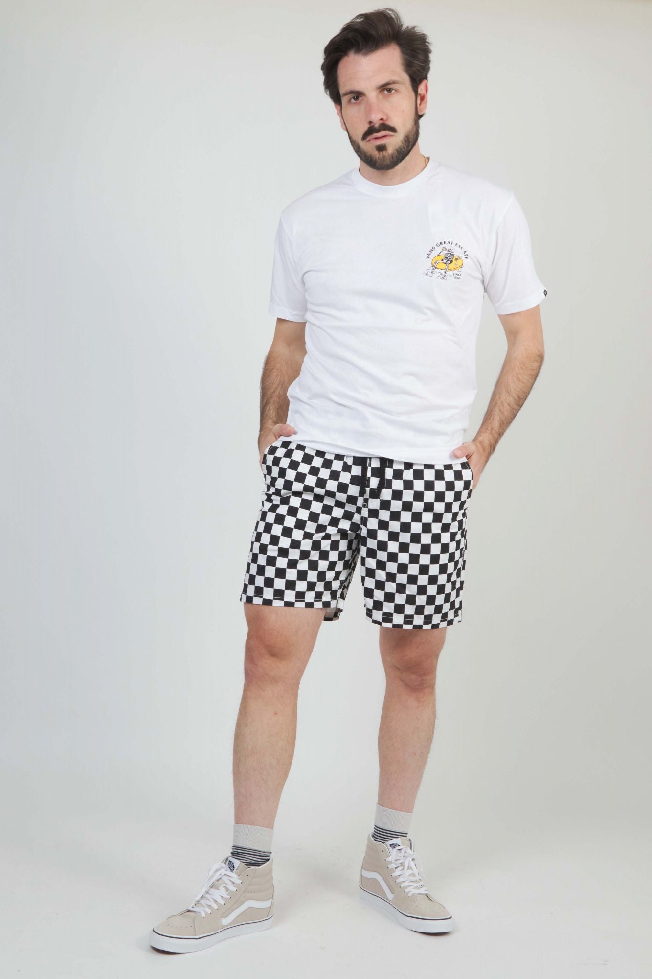 VANS RANGE RELAXED ELASTIC SHORT en color MULTICOLOR (3)