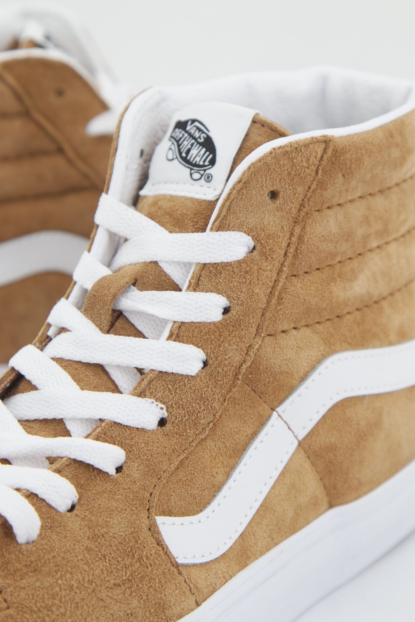 VANS SK8-HI PIG SUEDE en color MARRON (4)