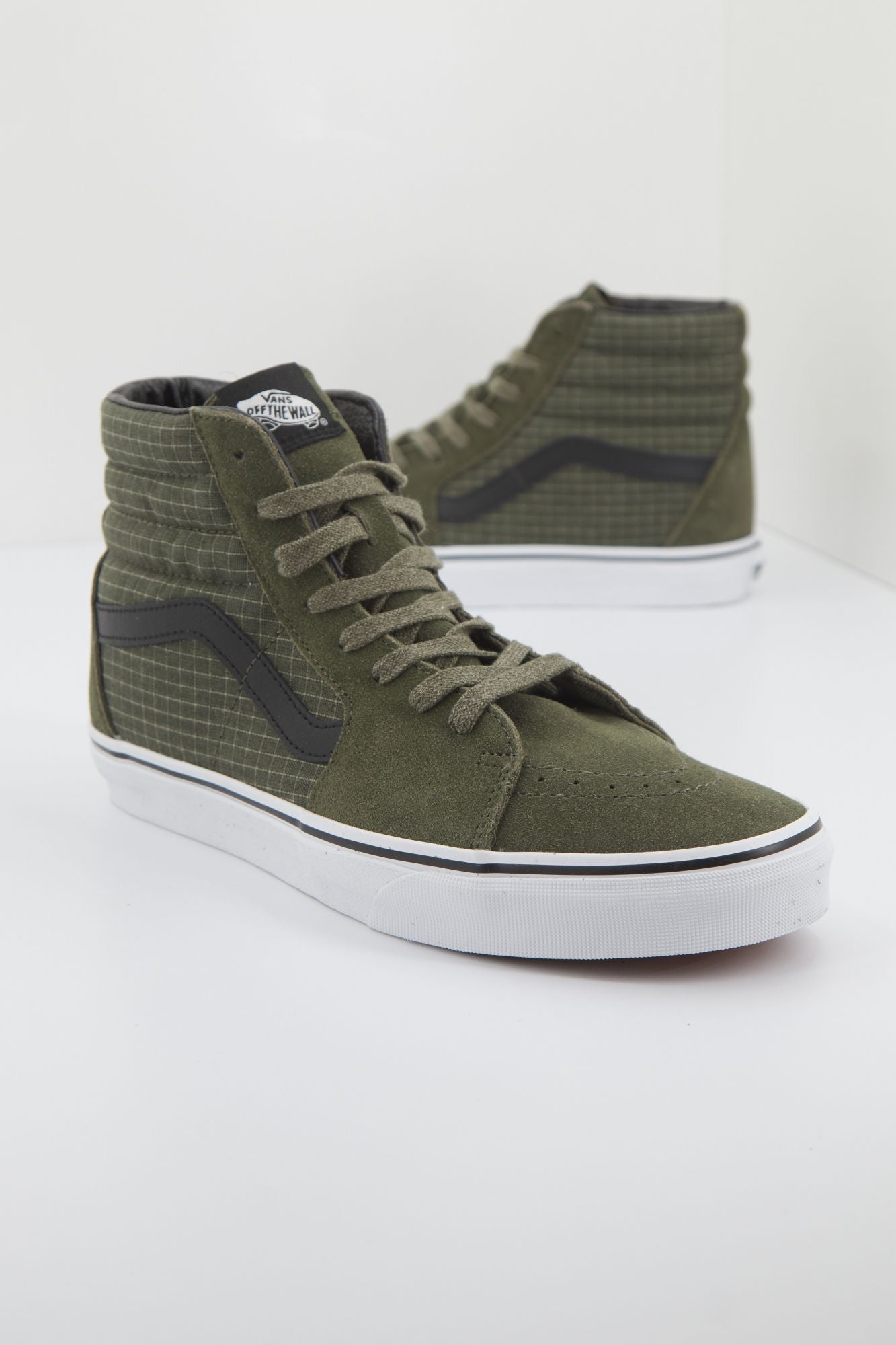 VANS SK8-HI RIPSTOP CANVAS en color VERDE (1)