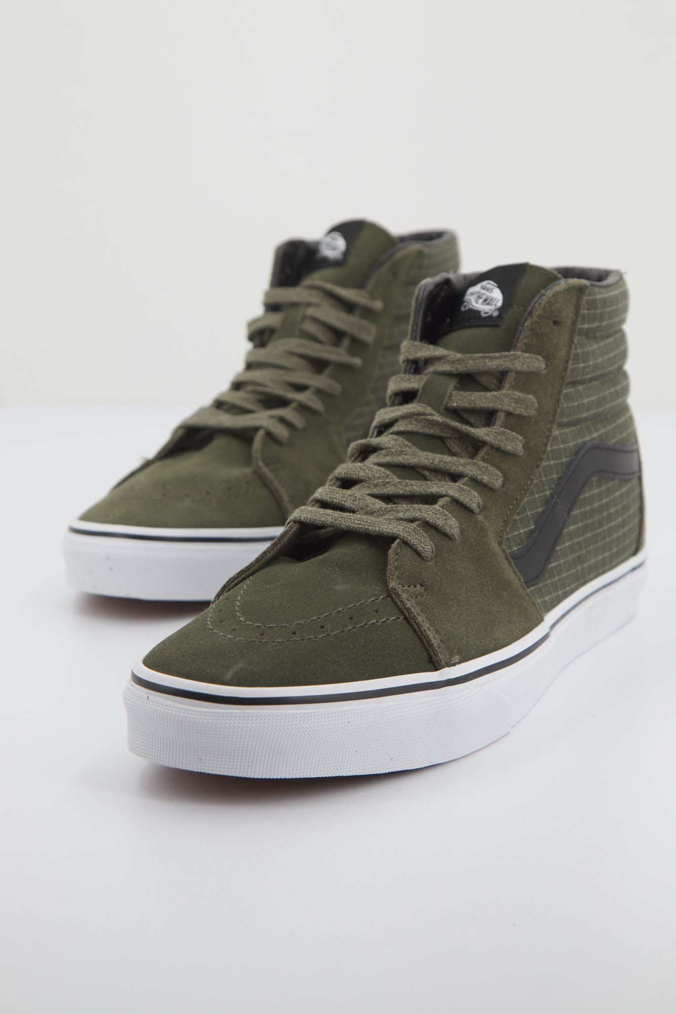 VANS SK8-HI RIPSTOP CANVAS en color VERDE (2)