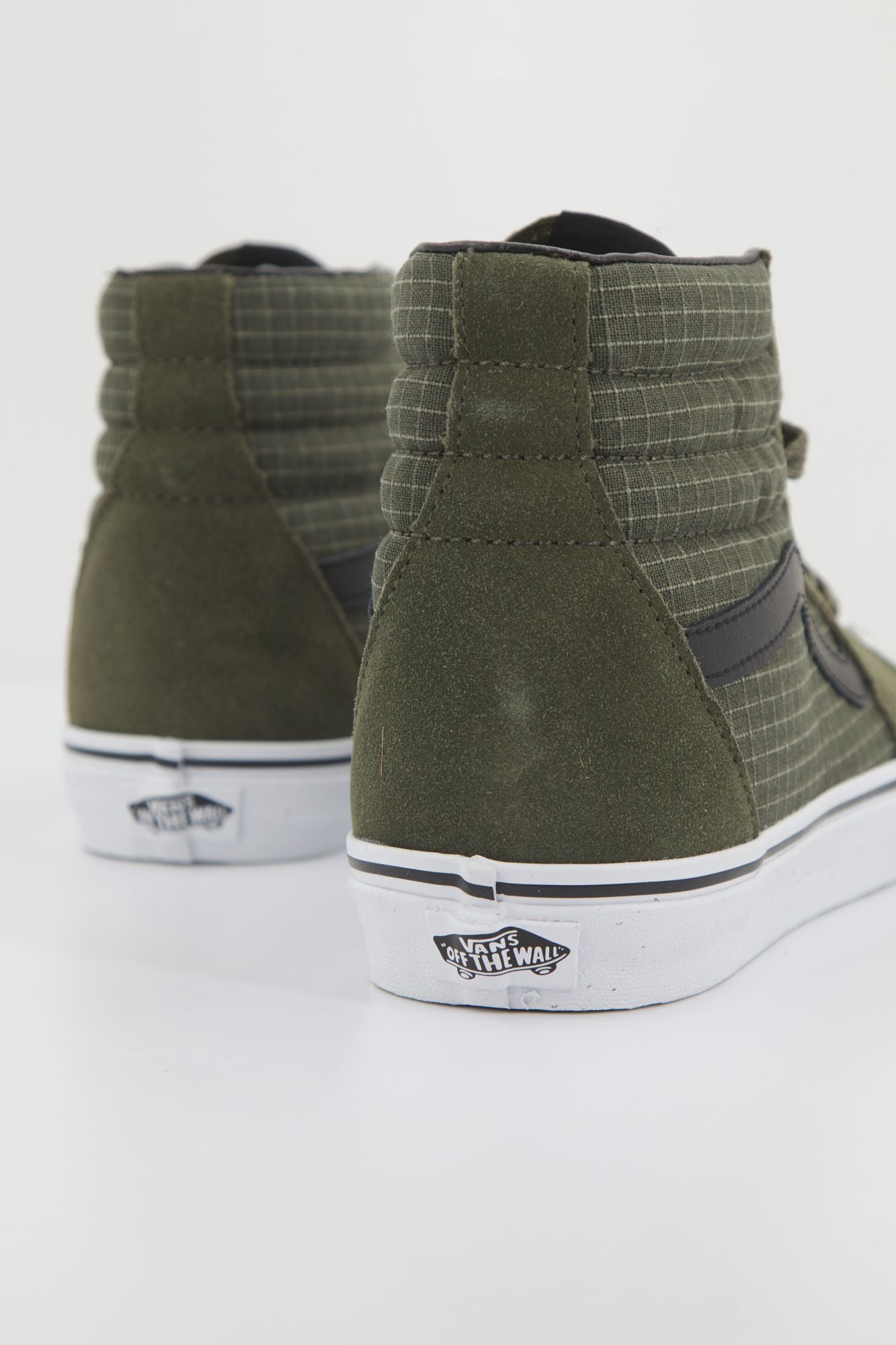 VANS SK8-HI RIPSTOP CANVAS en color VERDE (3)