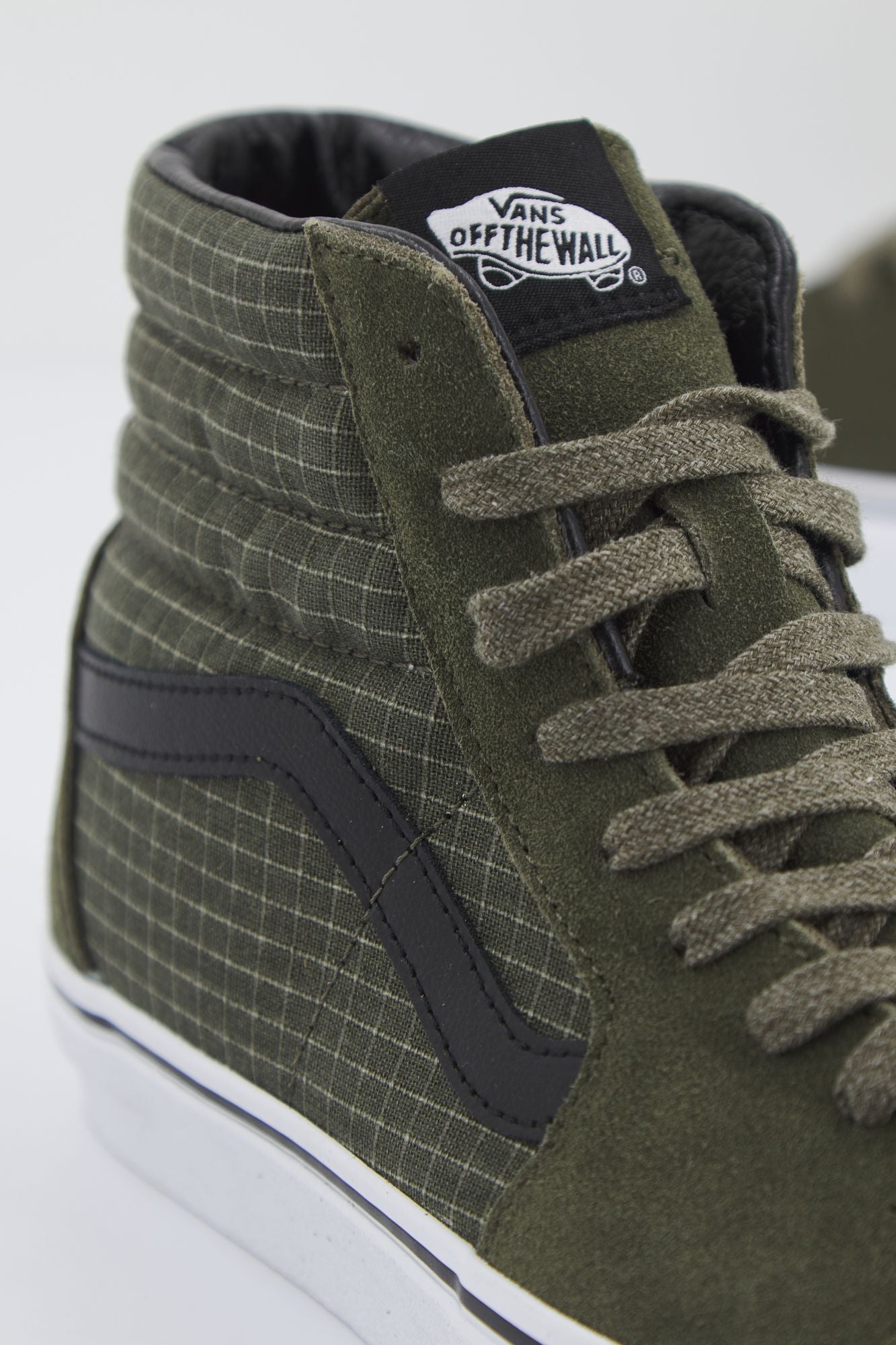 VANS SK8-HI RIPSTOP CANVAS en color VERDE (4)