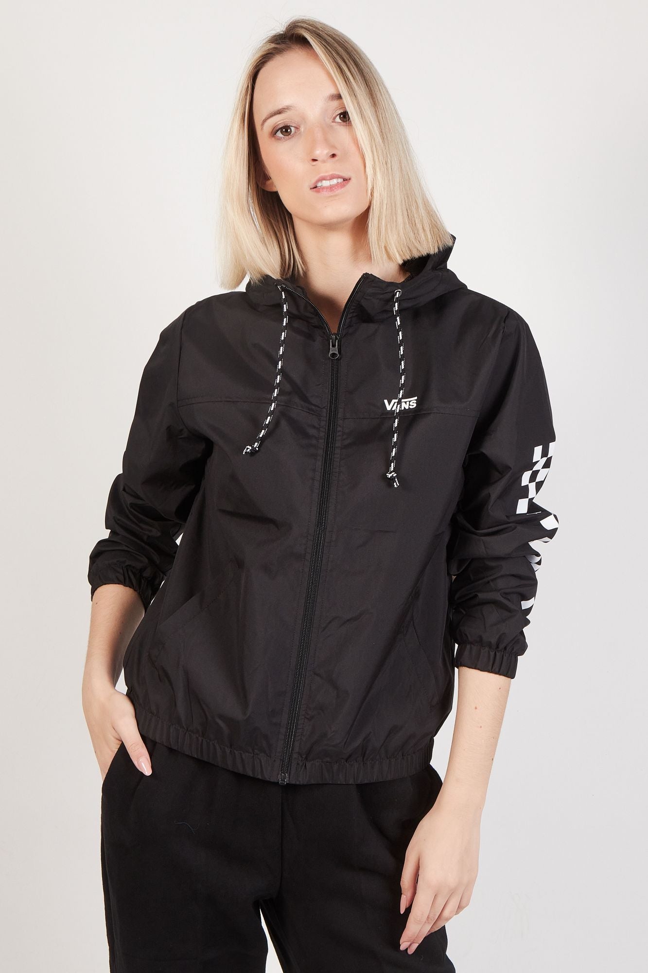 VANS KASTLE CHECK ME JAC en color NEGRO (1)