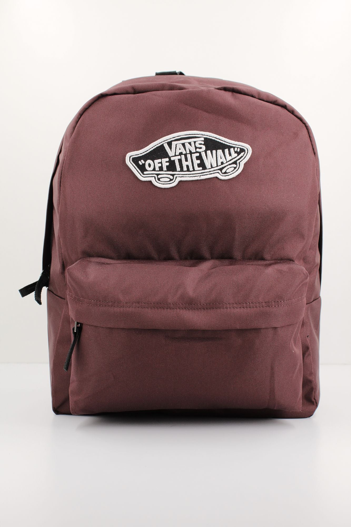 VANS WM REALM BACKPACK FUDG en color BURDEOS (1)