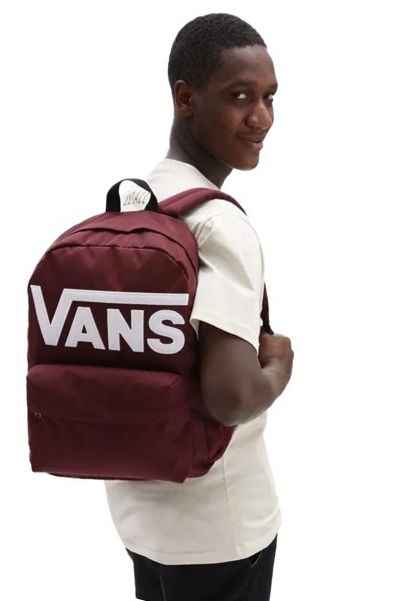 VANS MN OLD SKOOL DROP V BA en color BURDEOS (3)