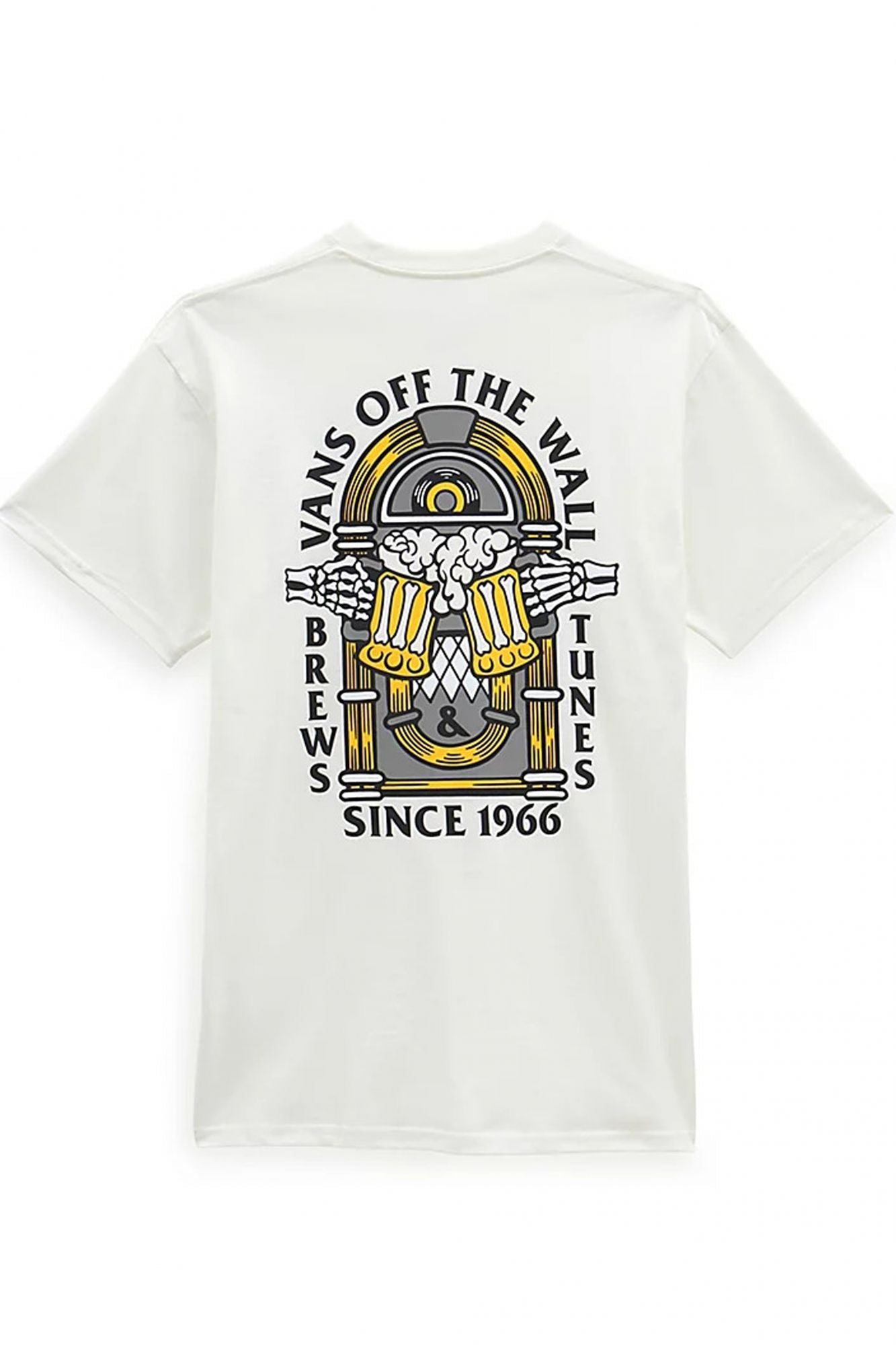 VANS BREW BROS TUNES SS TEE en color BLANCO (2)