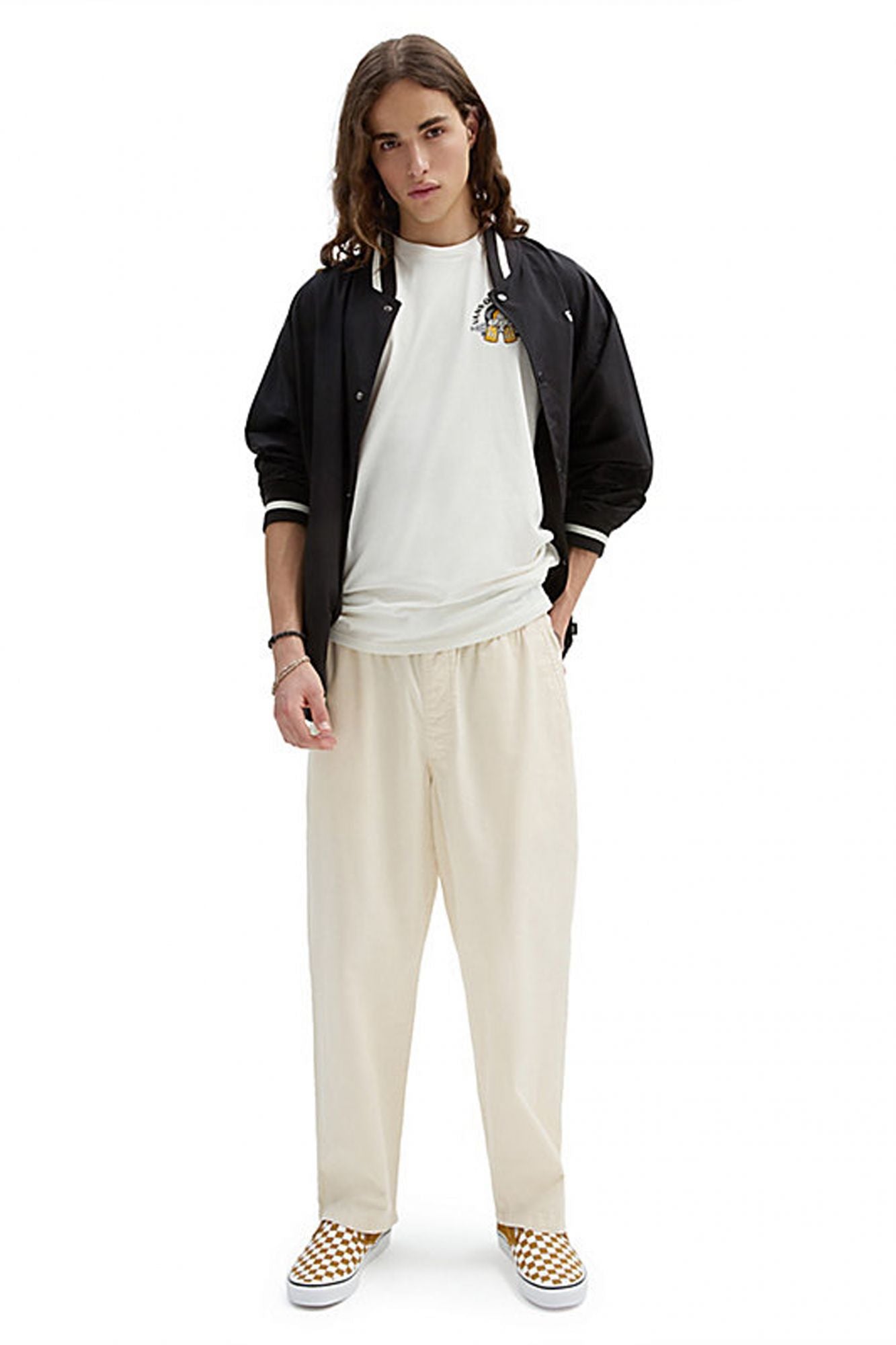 VANS BREW BROS TUNES SS TEE en color BLANCO (4)