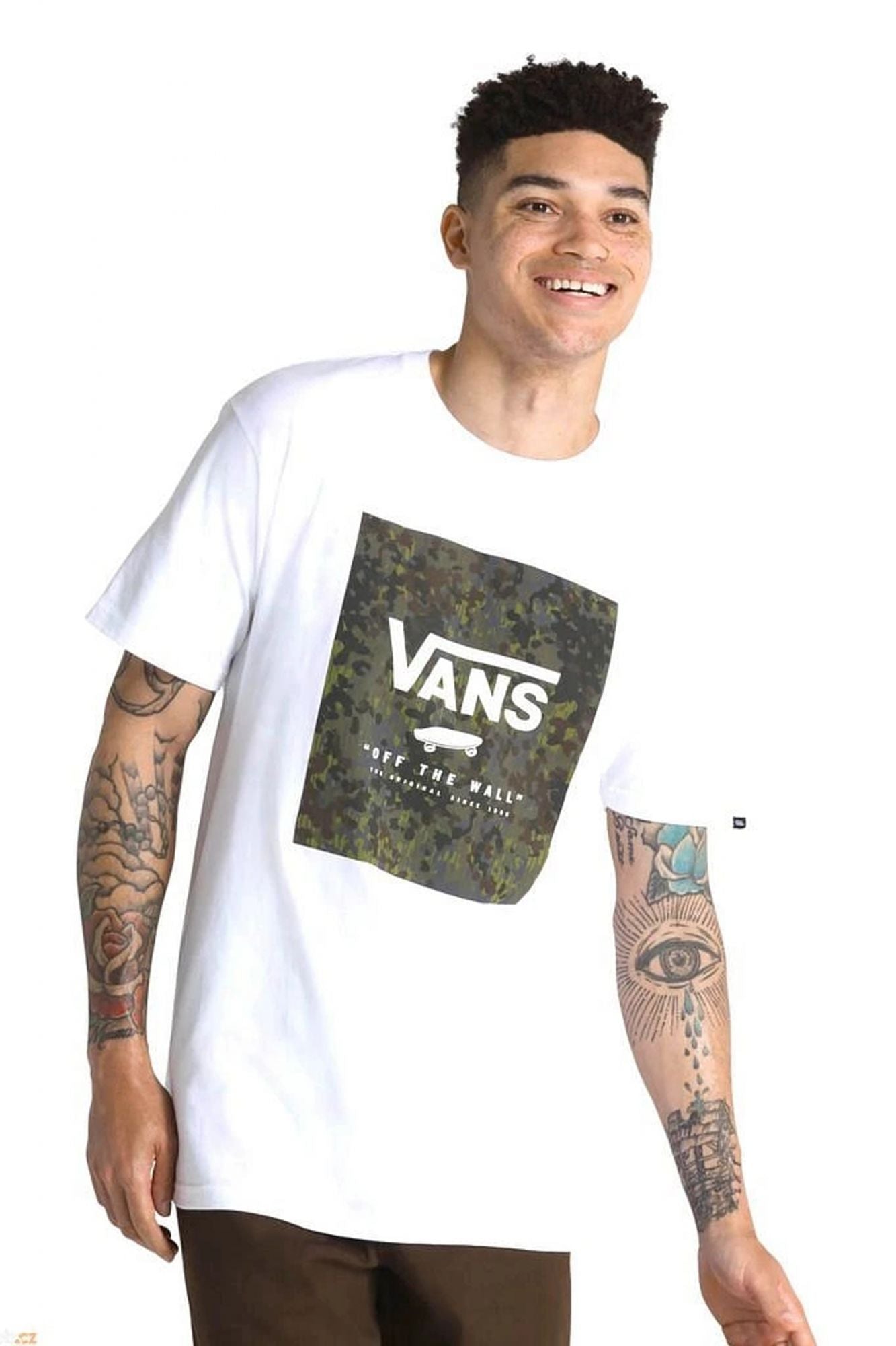VANS MN CLASSIC PRINT BOX en color BLANCO (1)