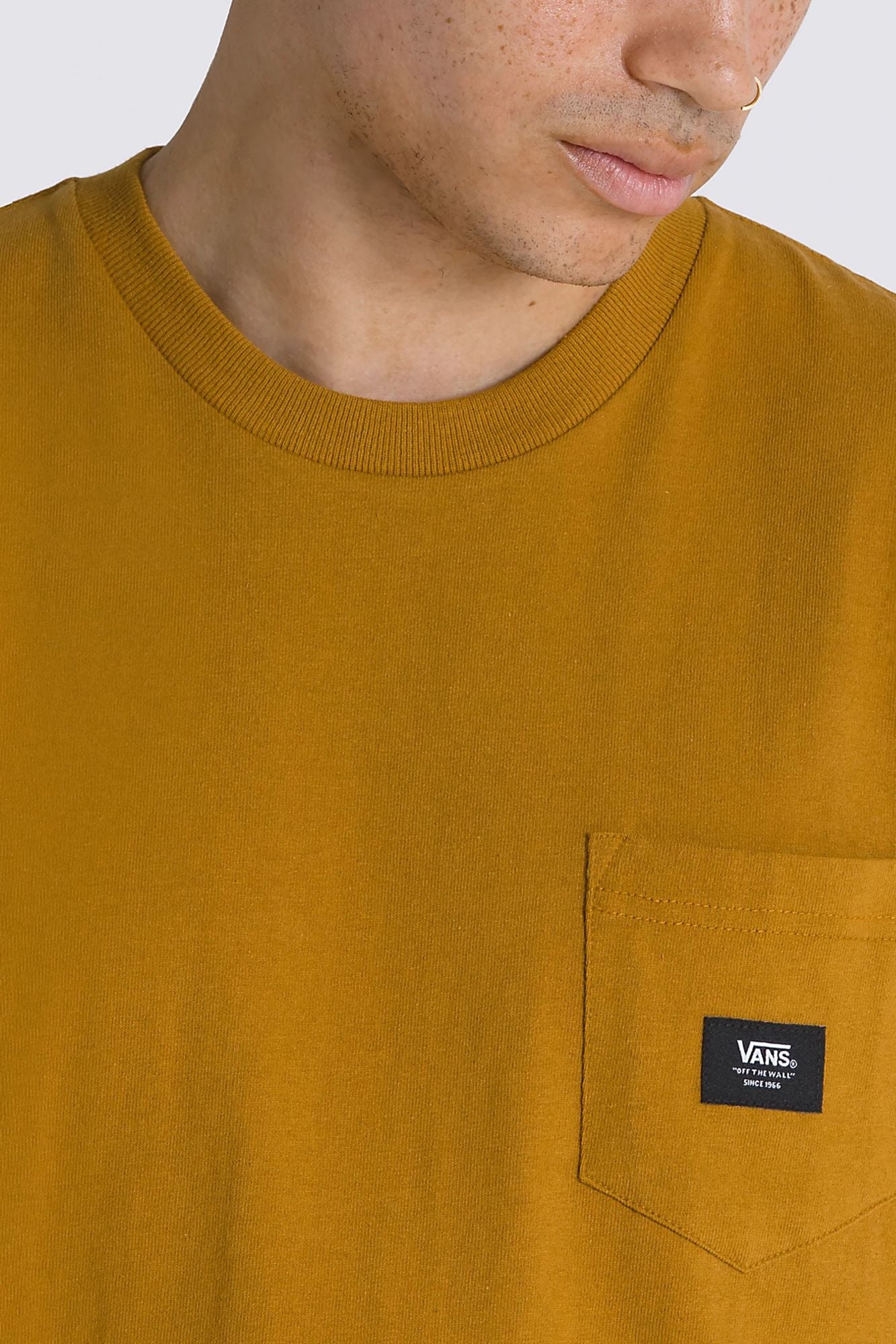 VANS WOVEN PATCH POCKET en color MARRON (3)