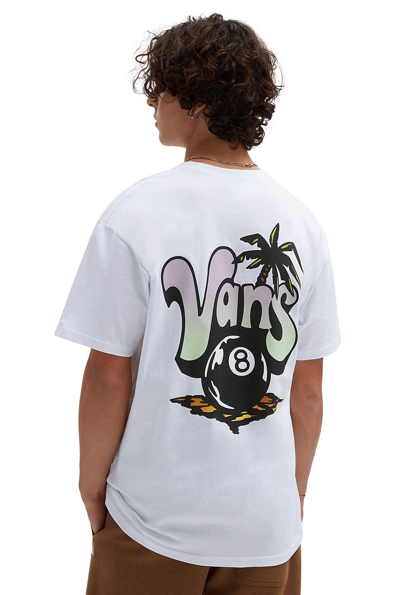 VANS PARADISE VANS PALM SS en color BLANCO (3)