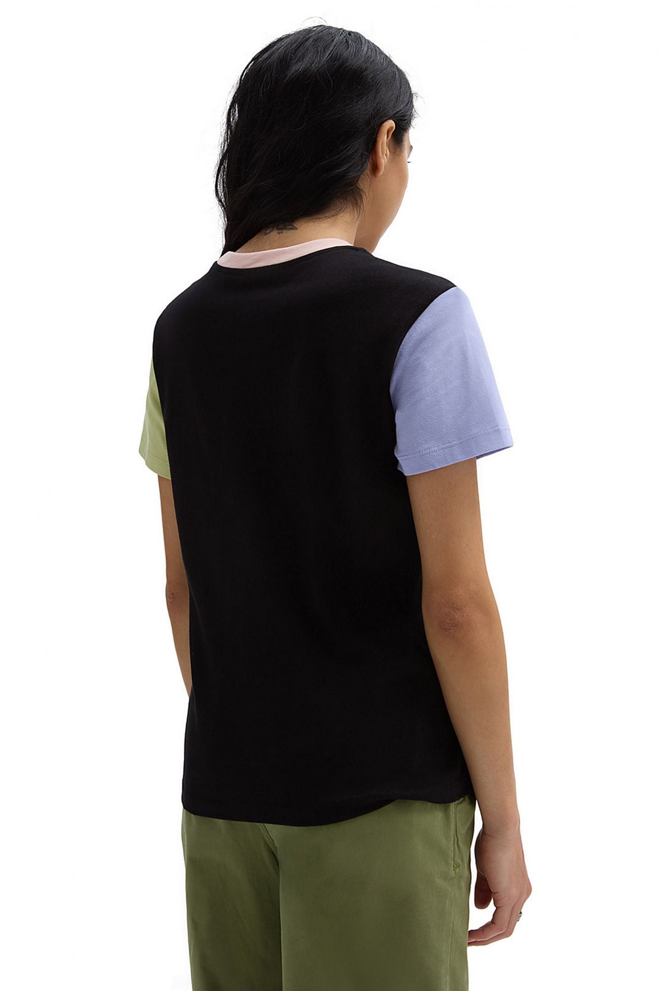 VANS COLORBLOCK CREW en color NEGRO (4)