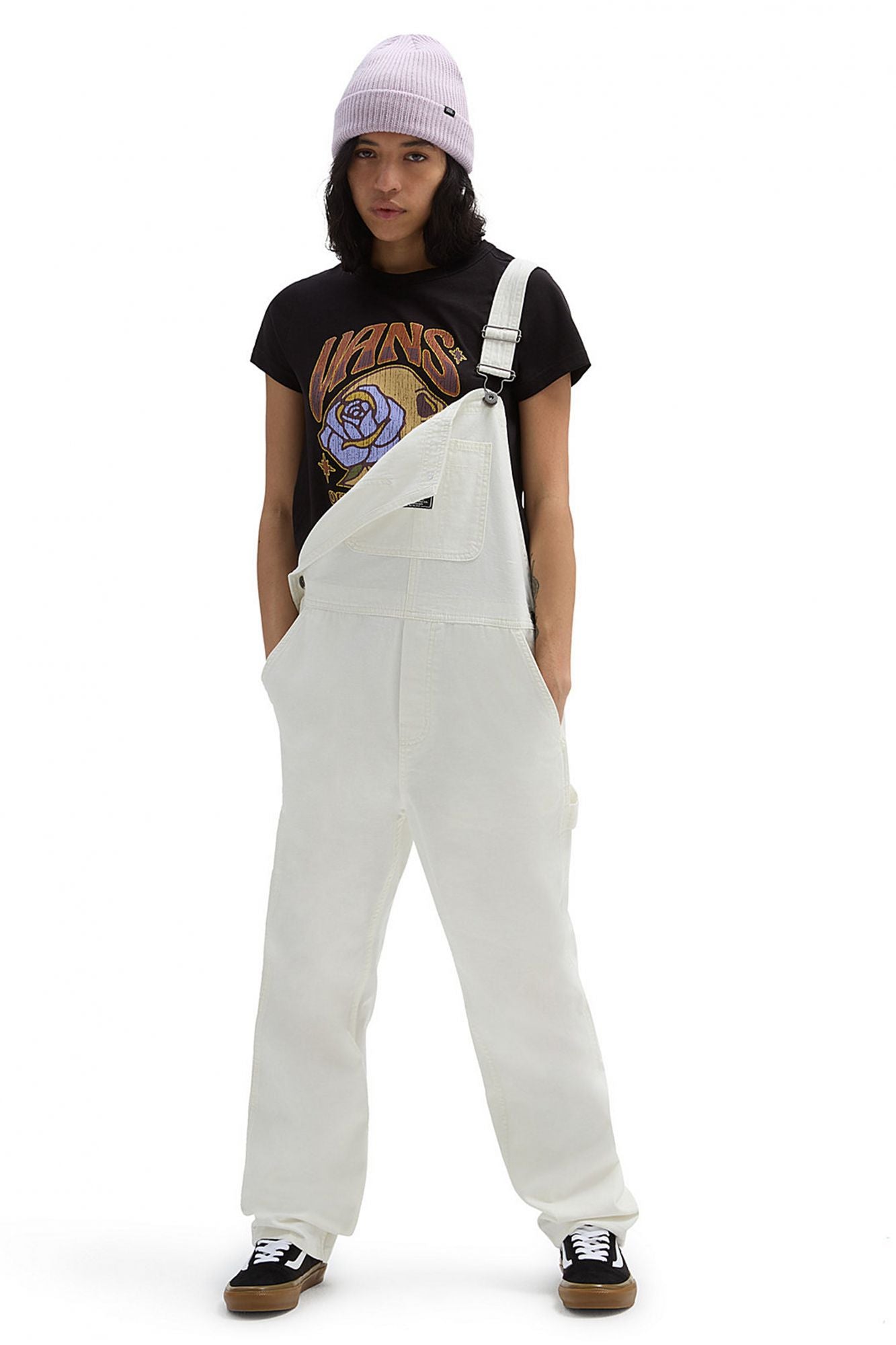 VANS FFECTION MINI TEE AMU en color NEGRO (4)