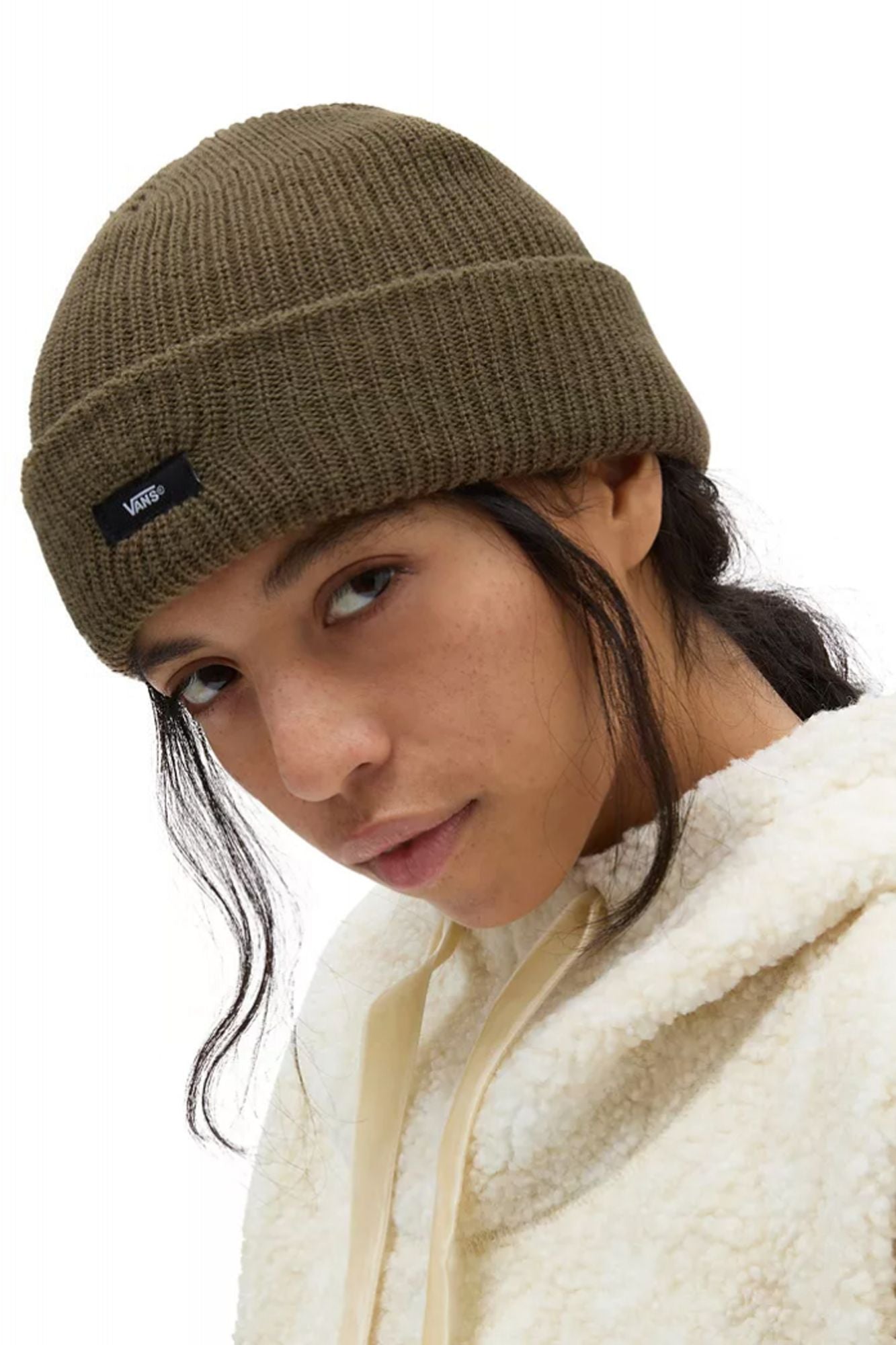 VANS EASTVIEW CUFF BEANIE KANGAROO en color VERDE (4)