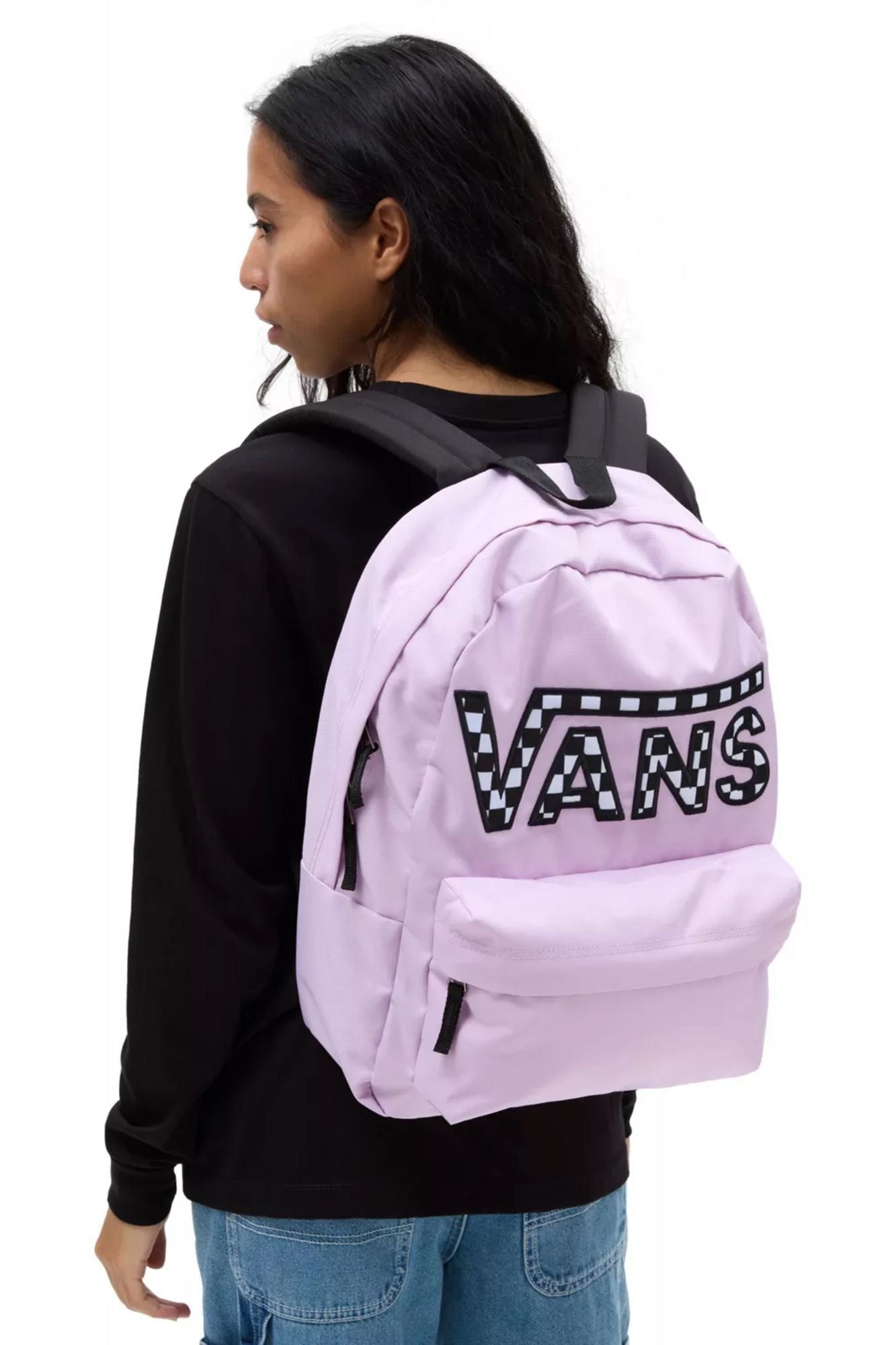 VANS WM REALM FLYING V en color ROSA (4)