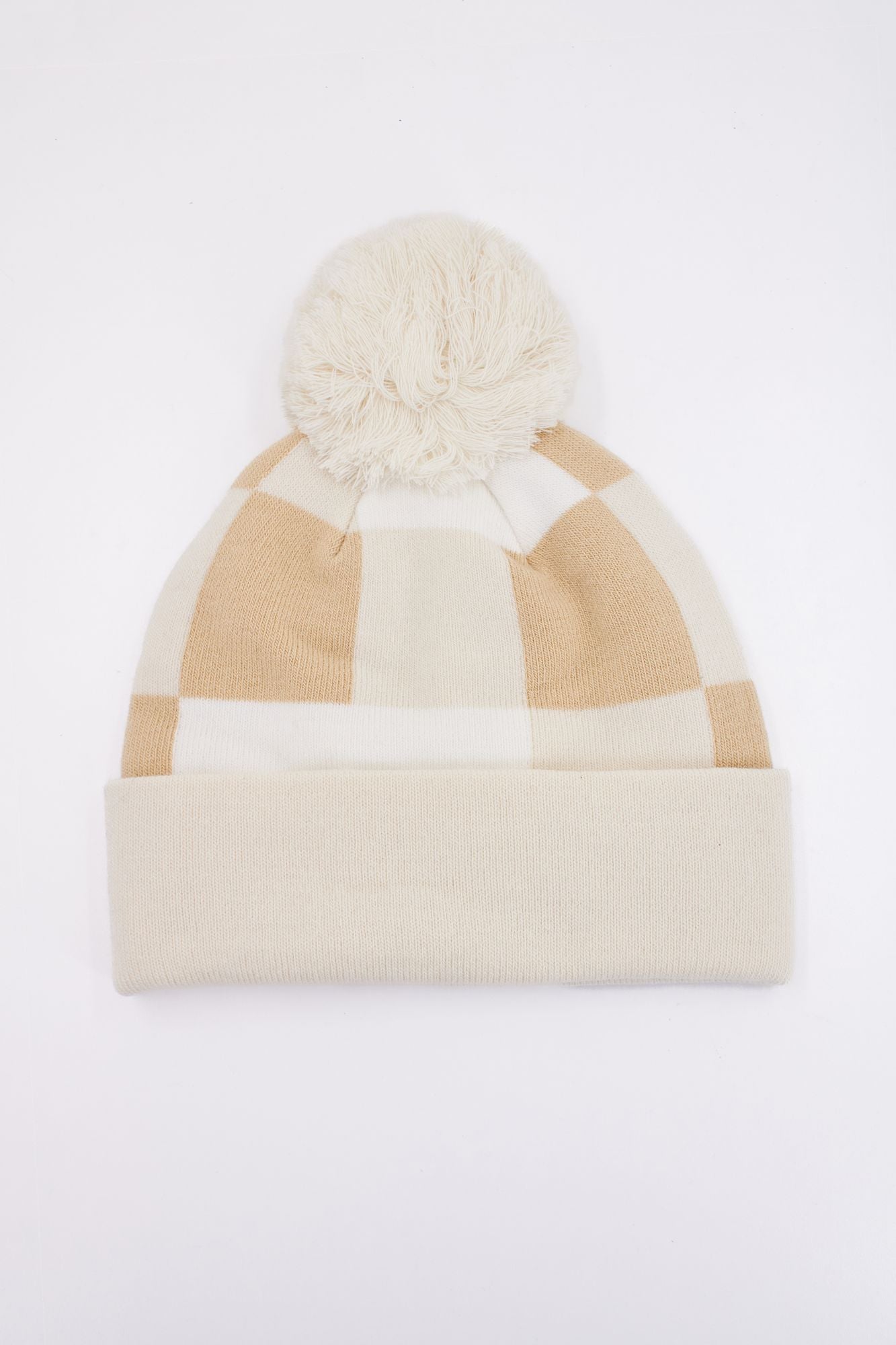VANS WM SPIRIT POM BEANIE en color BEIS (2)