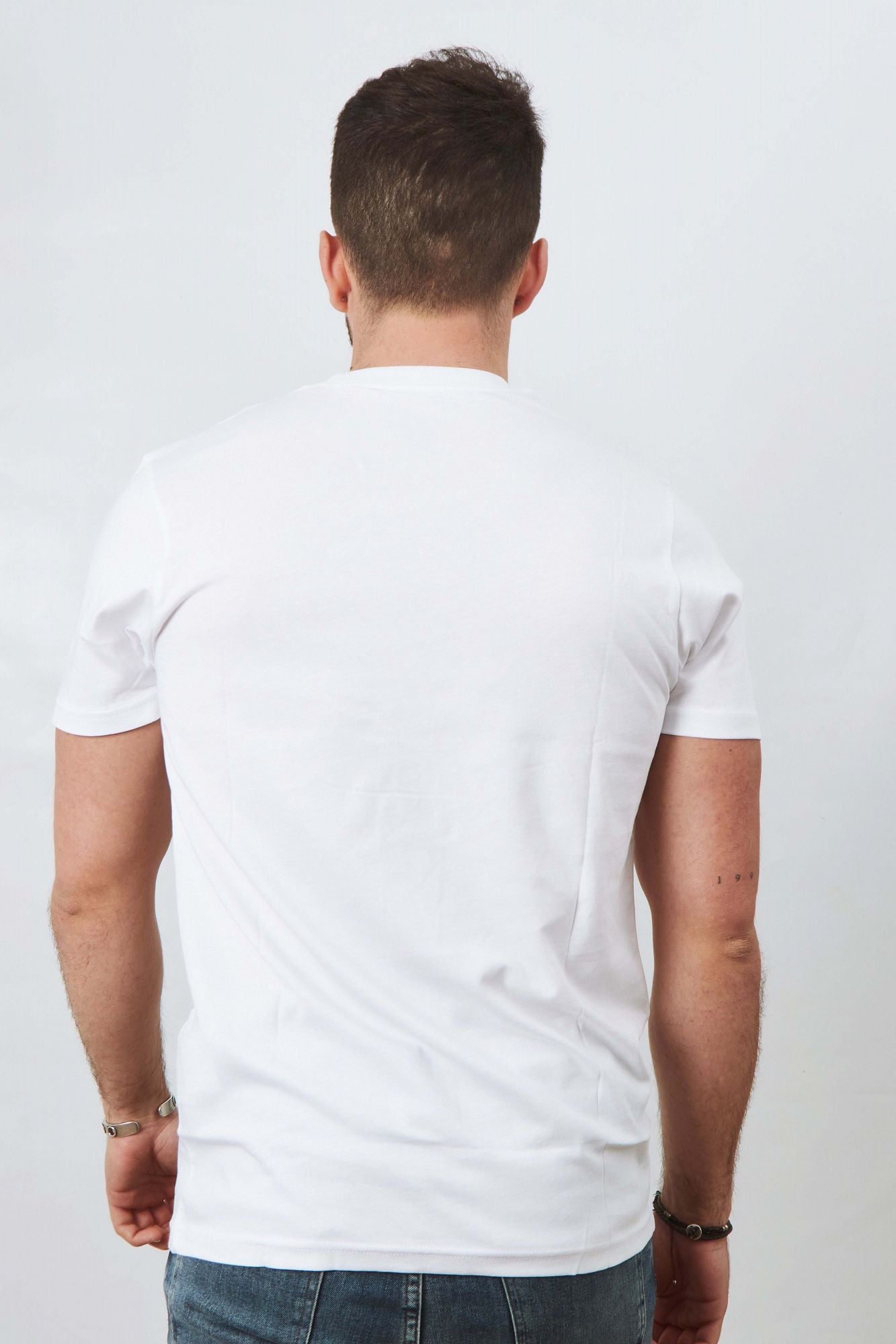 VANS PRINT BOX SS en color BLANCO (3)