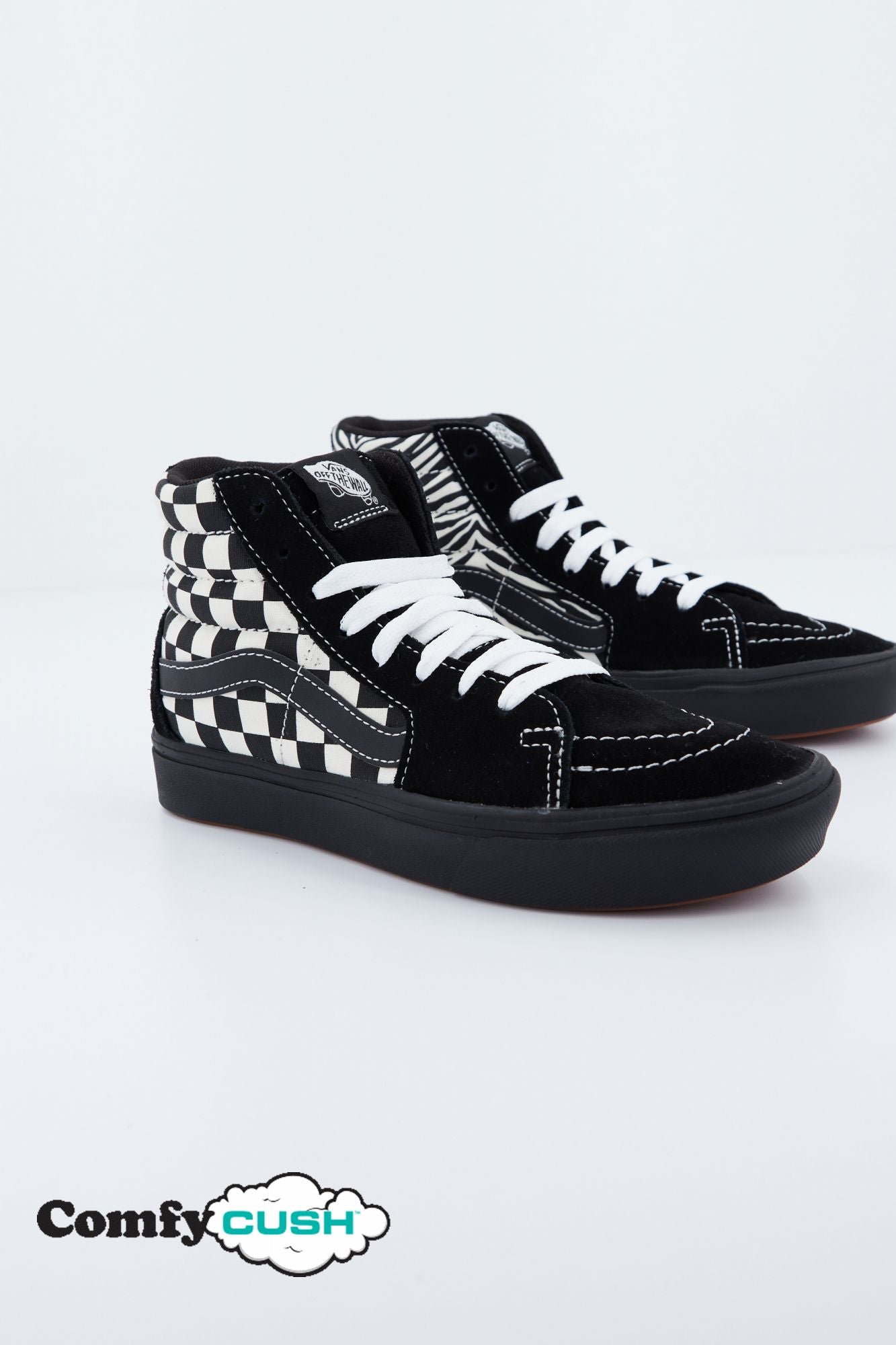 VANS UA COMFYCUSH SK8-HI en color NEGRO (1)