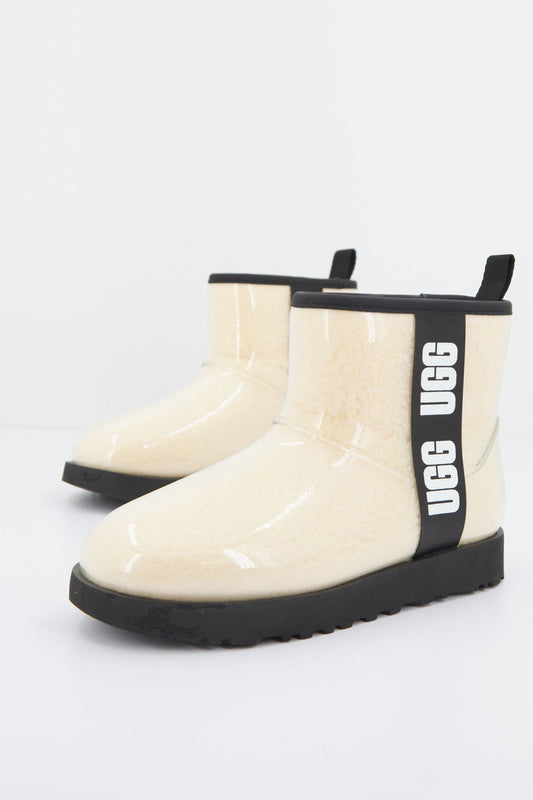 UGG CLASSIC CLEAR MINI en color BEIS (1)