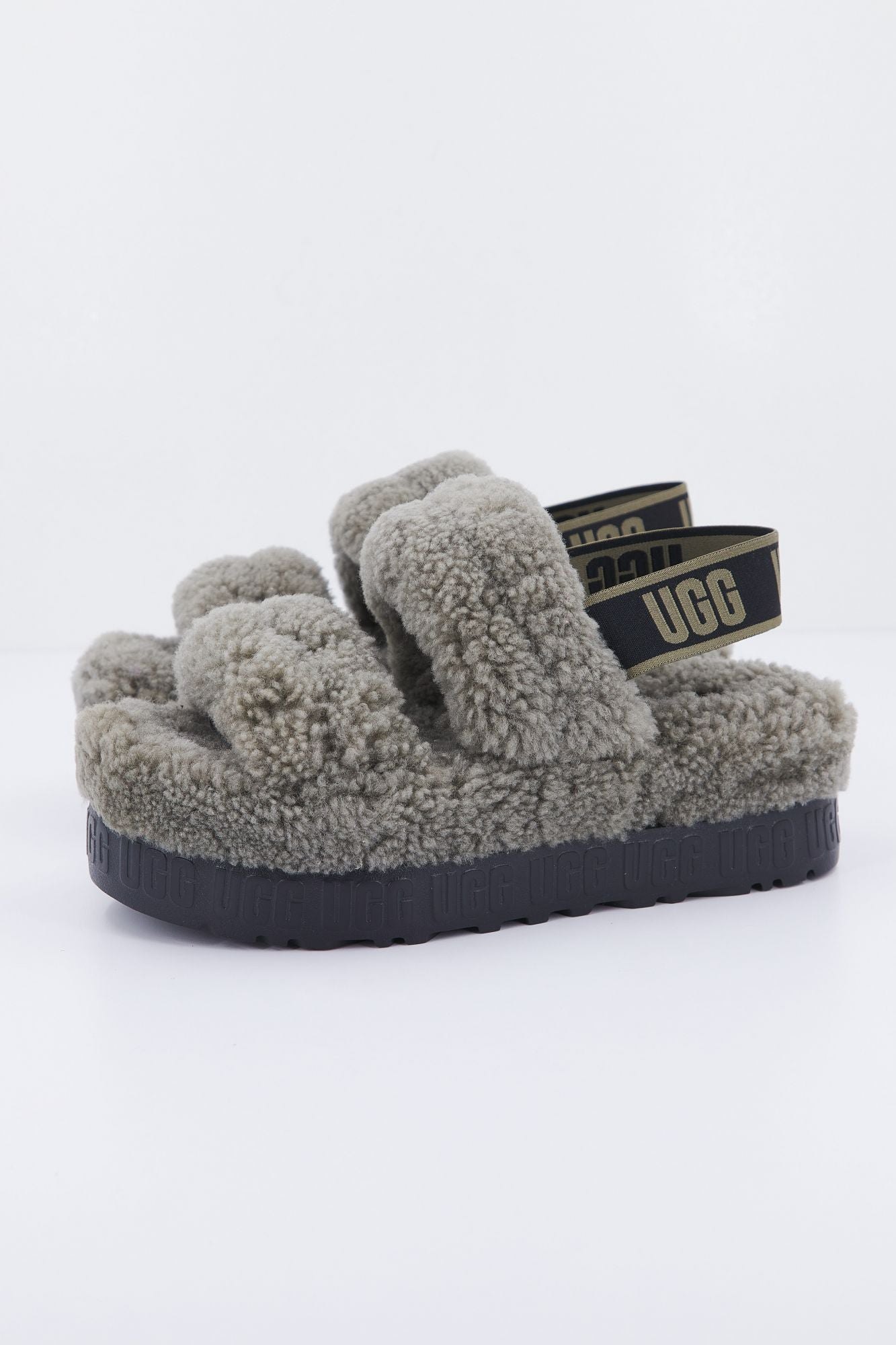 UGG W OH FLUFFITA en color VERDE (1)