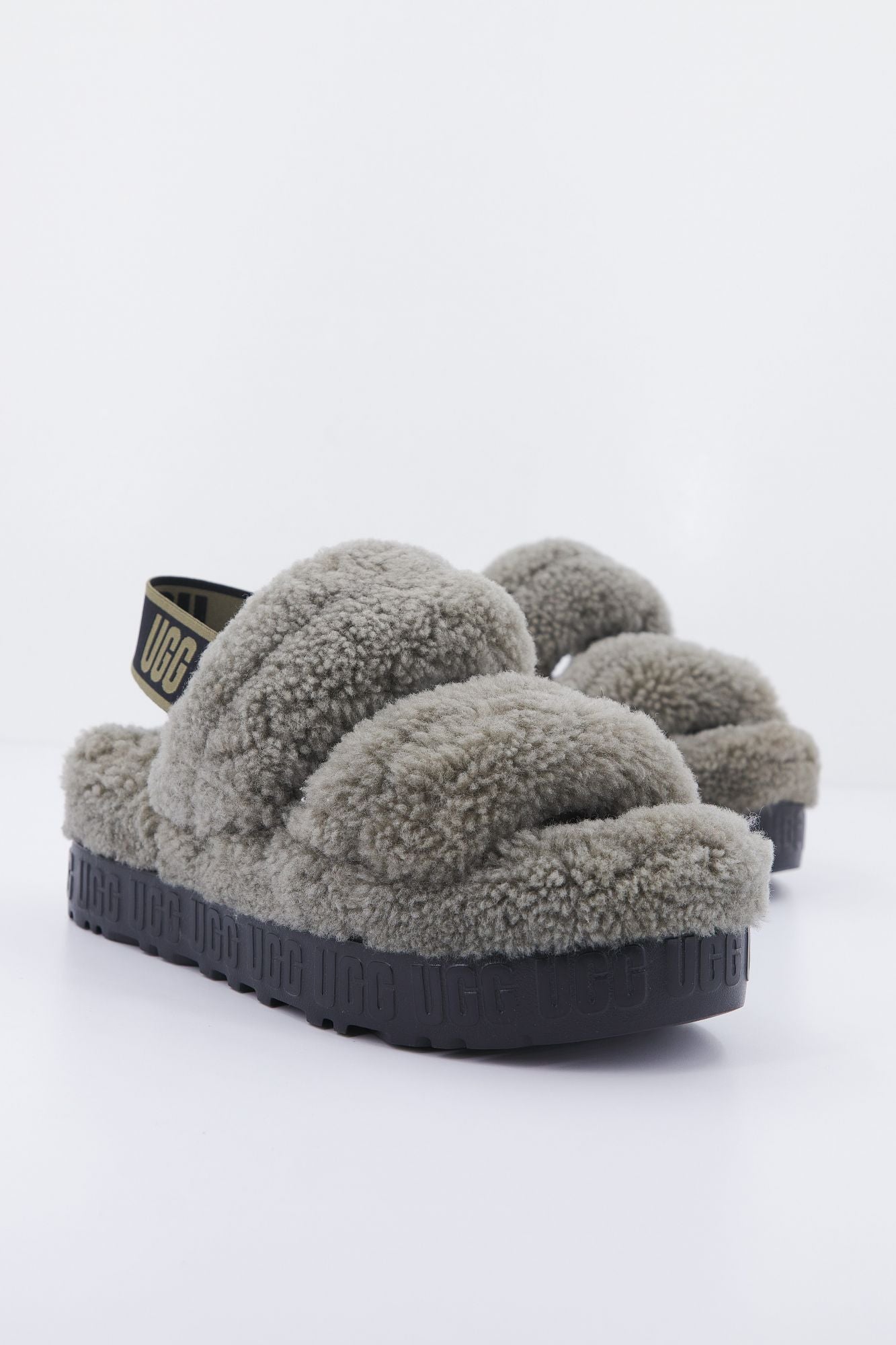 UGG W OH FLUFFITA en color VERDE (2)