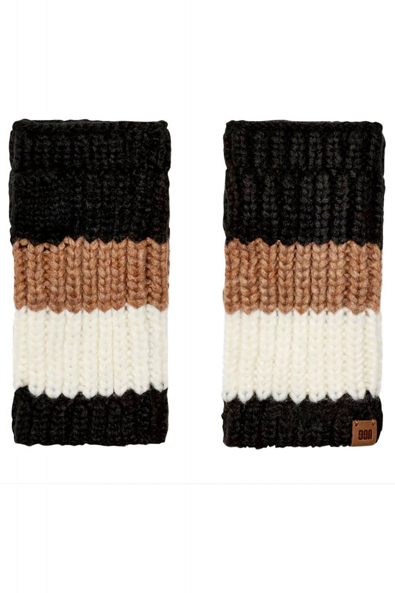 UGG W RIBBED FINGERLESS MITTEN en color MULTICOLOR (1)
