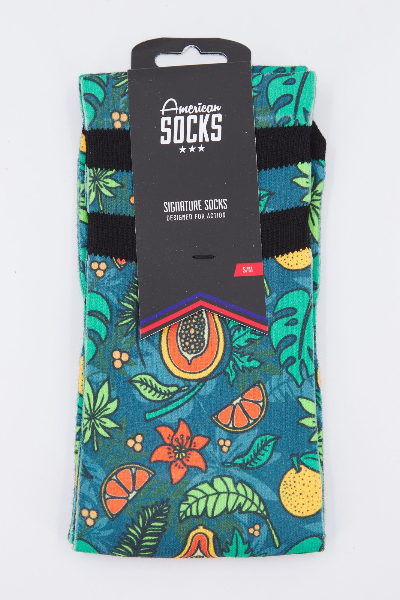 AMERICAN SOCKS PAPAYA en color VERDE (1)