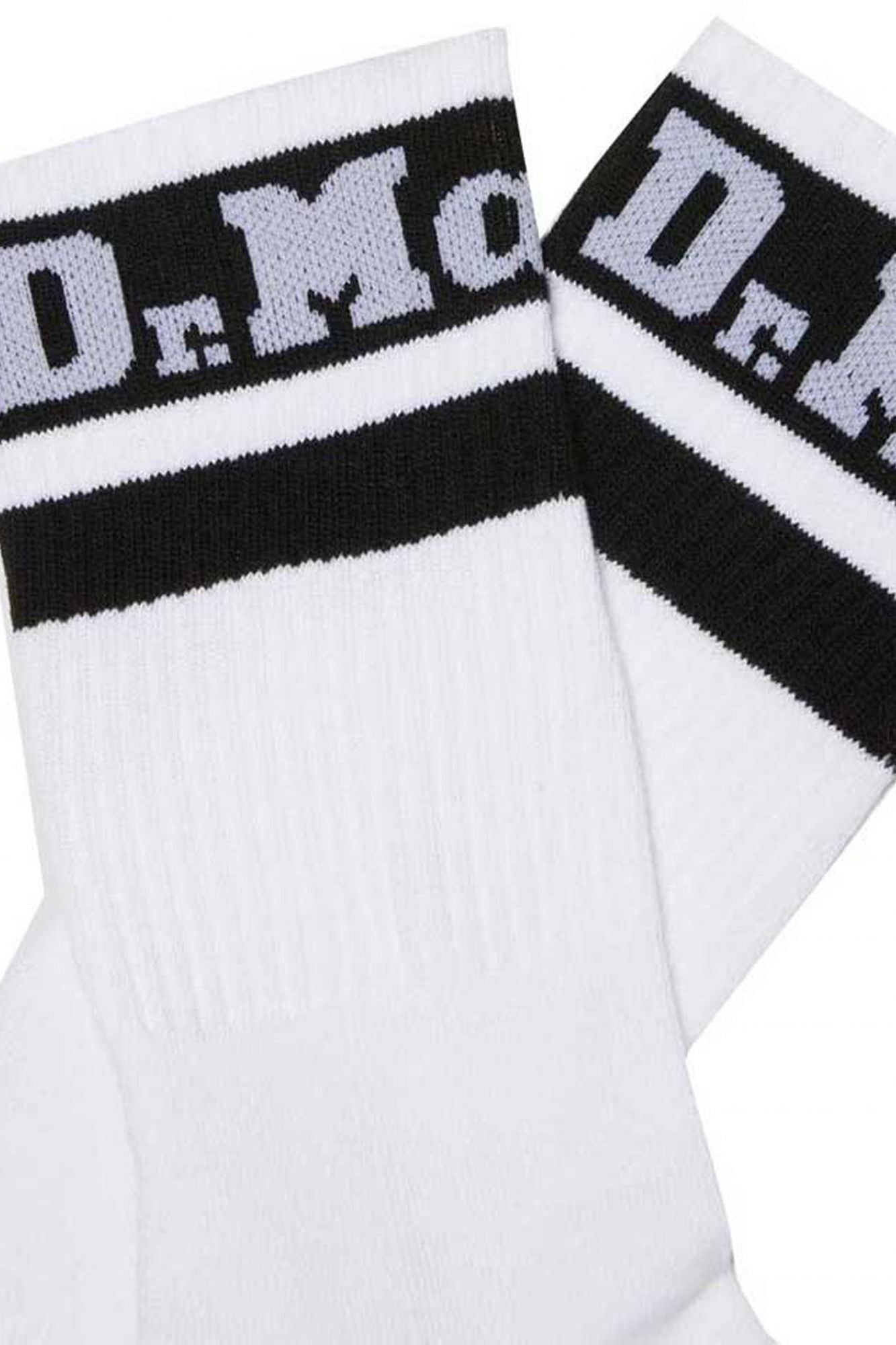 DR. MARTENS ATHLETIC LOGO SOCK en color BLANCO (2)
