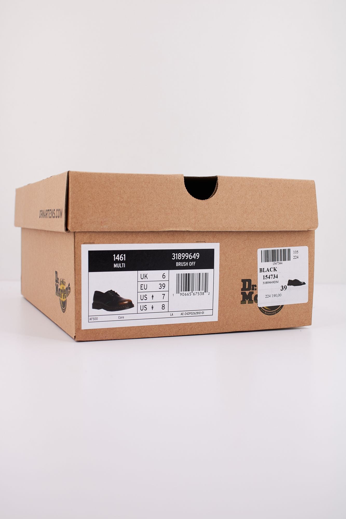 DR. MARTENS 1461 en color NEGRO (6)