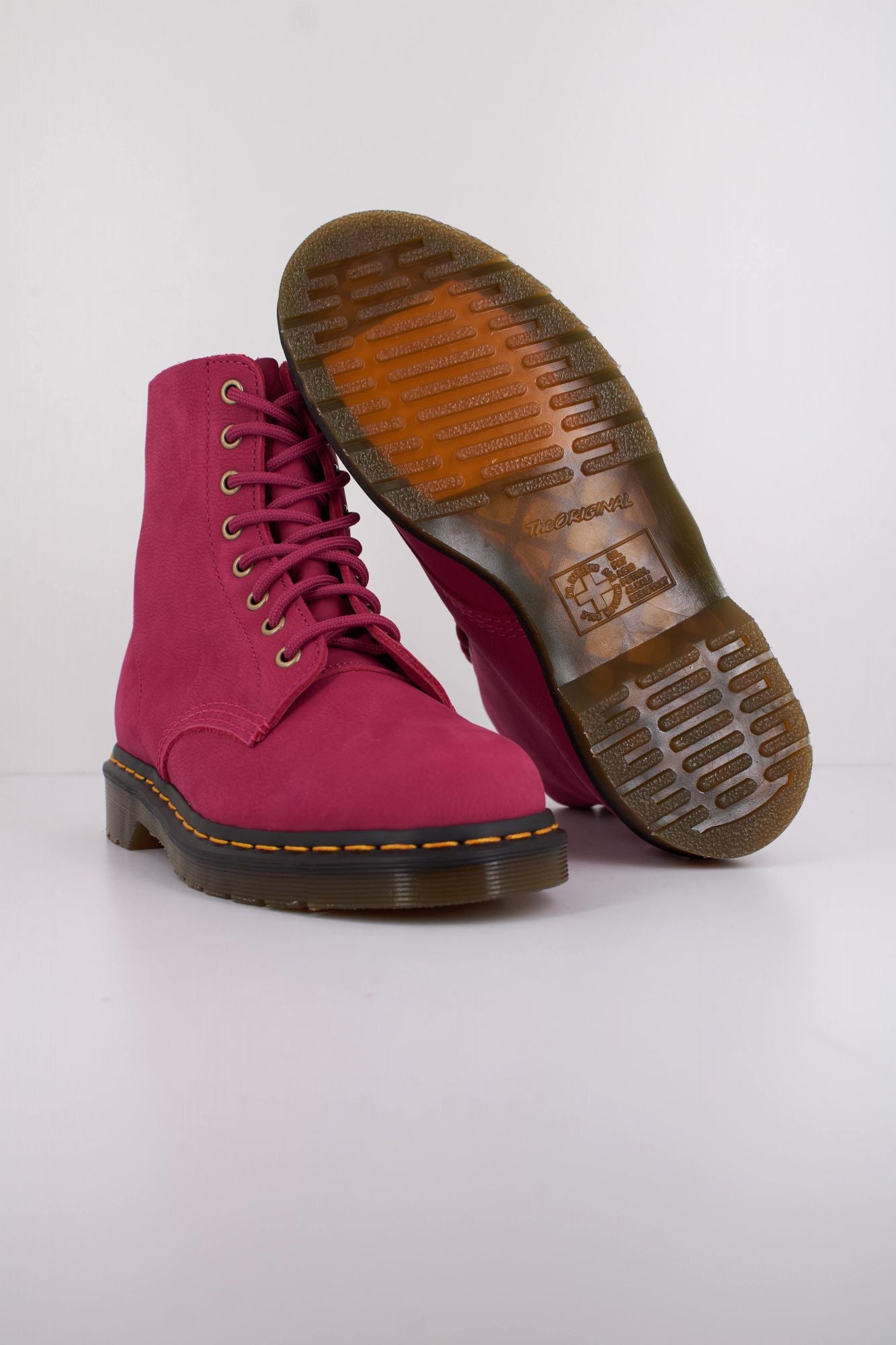 DR. MARTENS 1460 LACE UP en color ROSA (4)