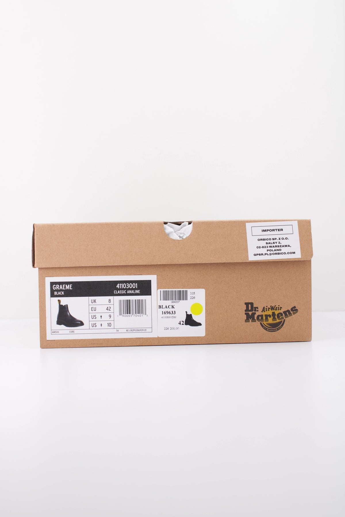DR. MARTENS GRAEME 41103001 en color NEGRO (6)