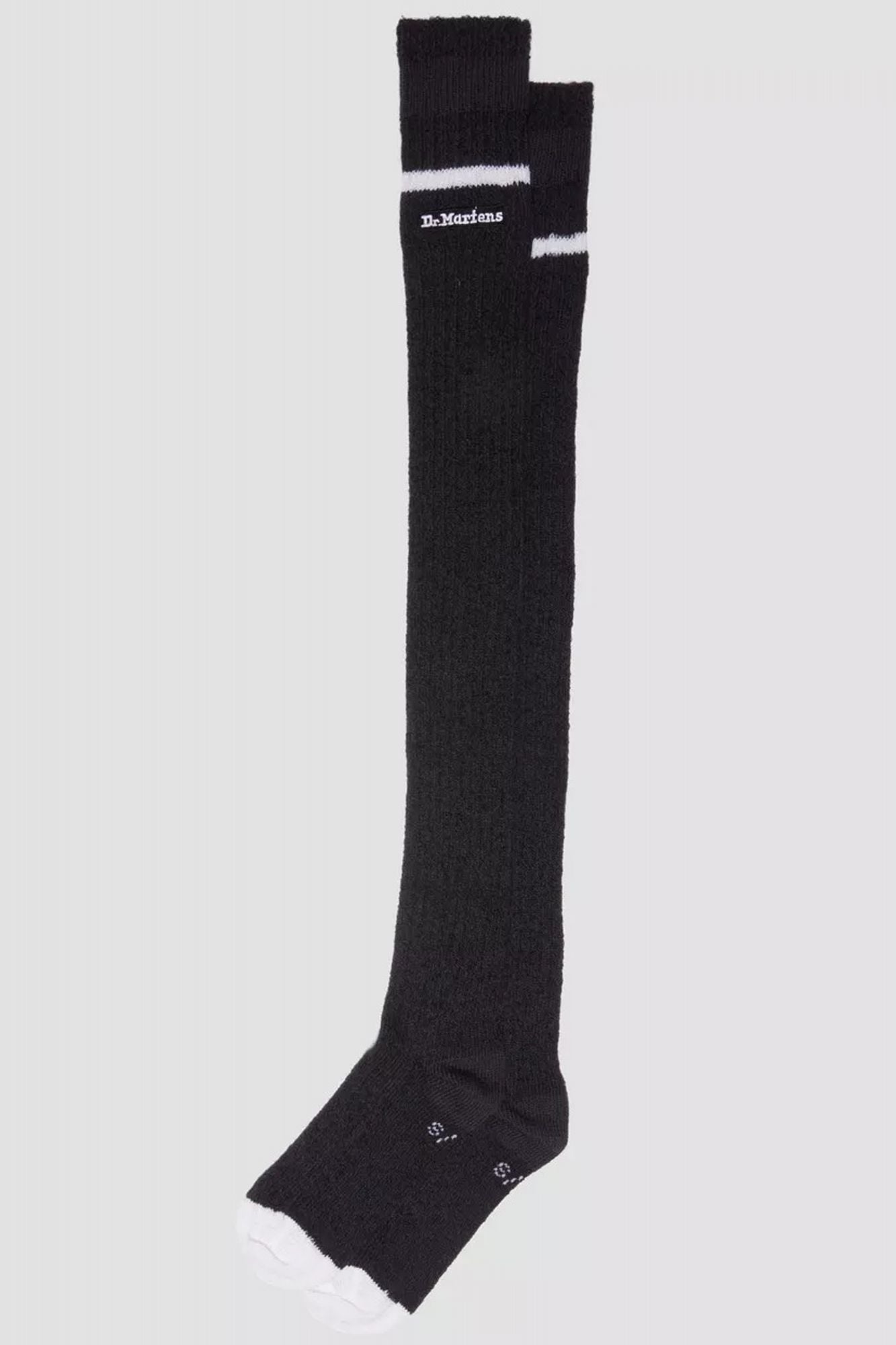 DR. MARTENS LONG MARL SOCK en color NEGRO (1)