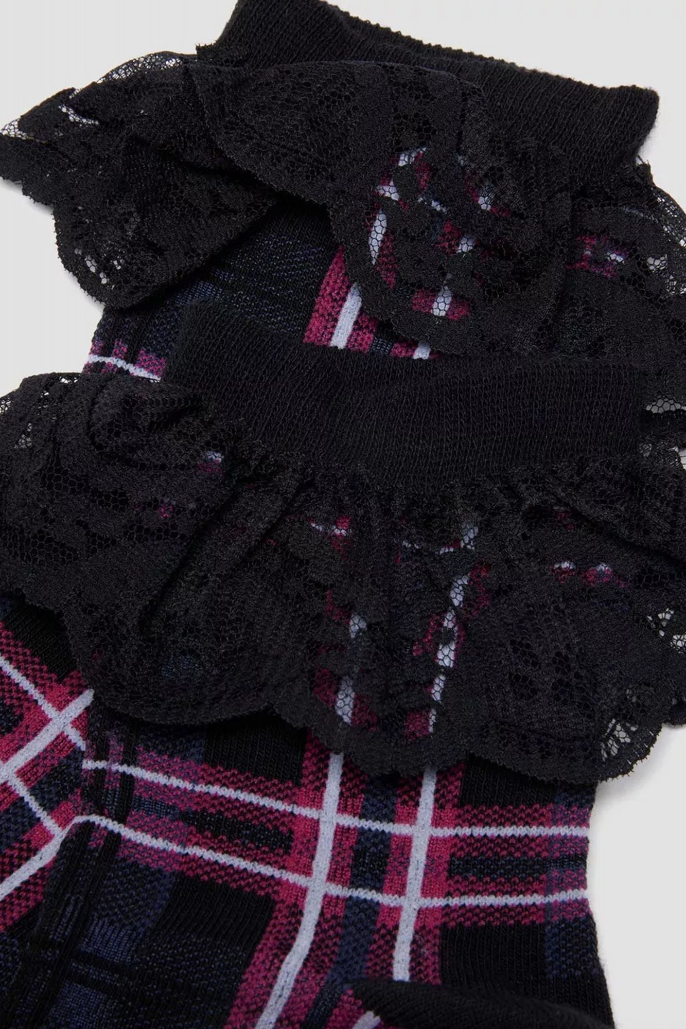 DR. MARTENS FRILL SOCK en color NEGRO (3)