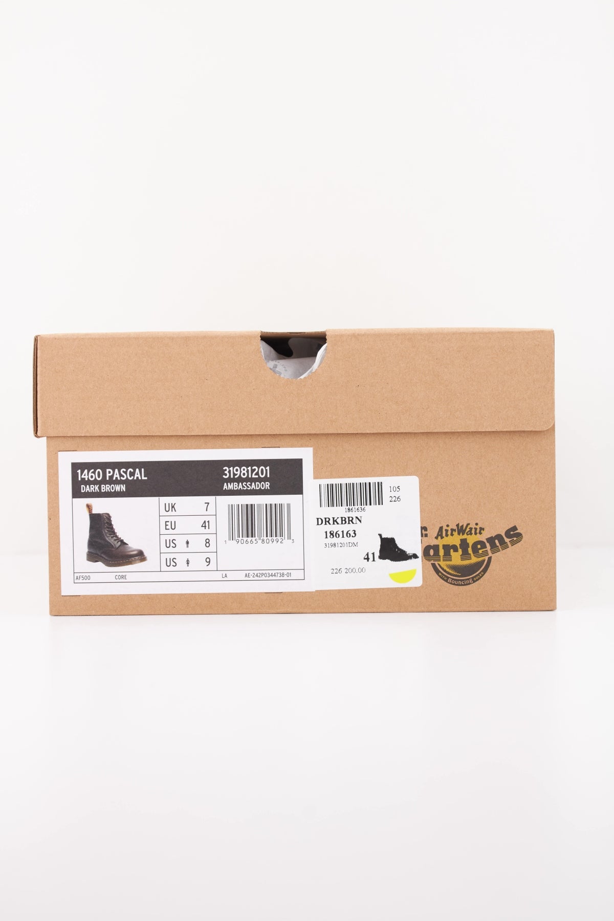 DR. MARTENS 31981201DM 1460 PASCAL en color MARRON (6)